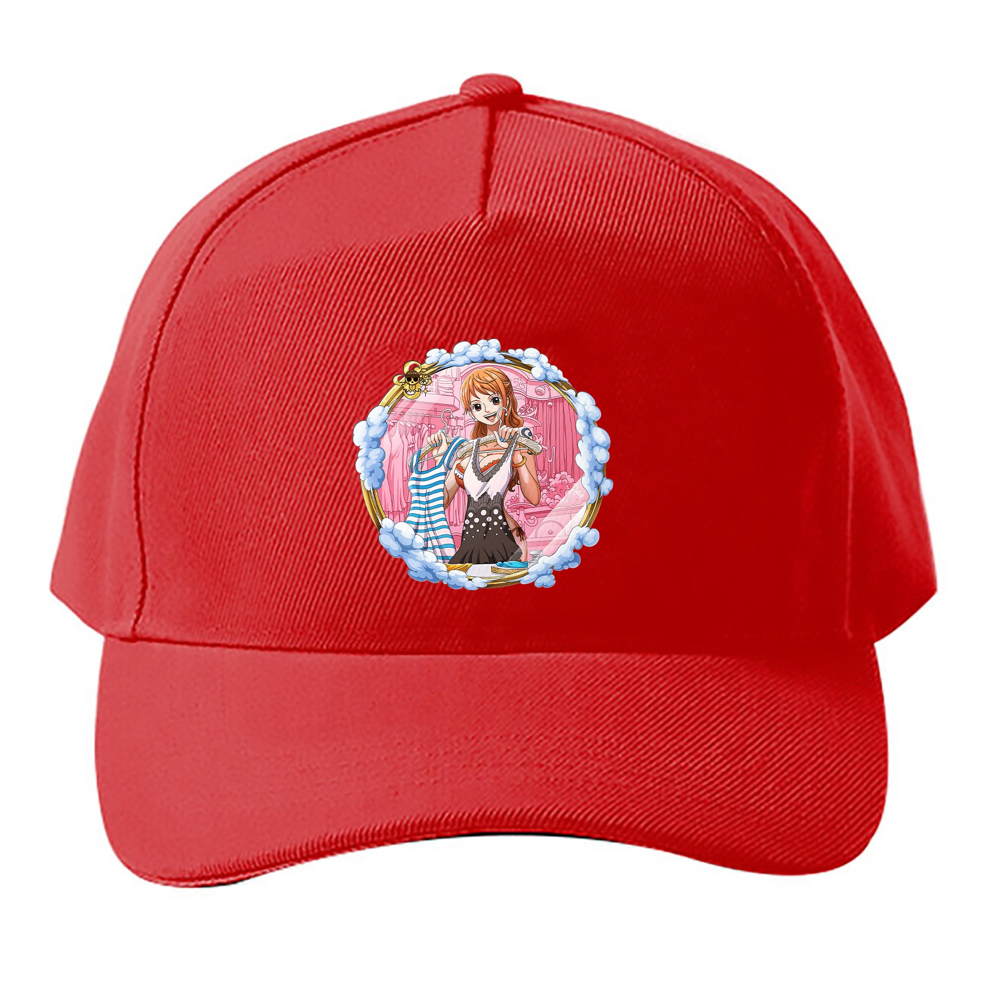 （画像用） ワンピース ナミ ONE PIECE Nami ベースボールキャップ 綿100％ 男女兼用 帽子 スポーツ