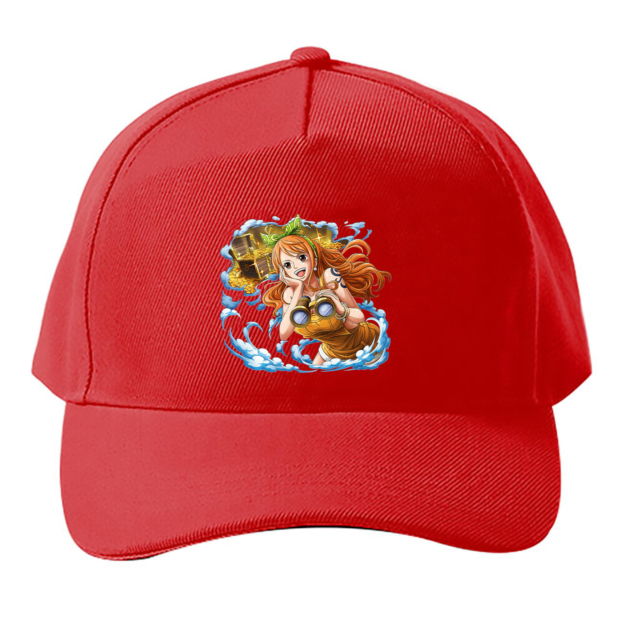 （画像用） ワンピース ナミ ONE PIECE Nami ベースボールキャップ 綿100％ 男女兼用 帽子 スポーツ