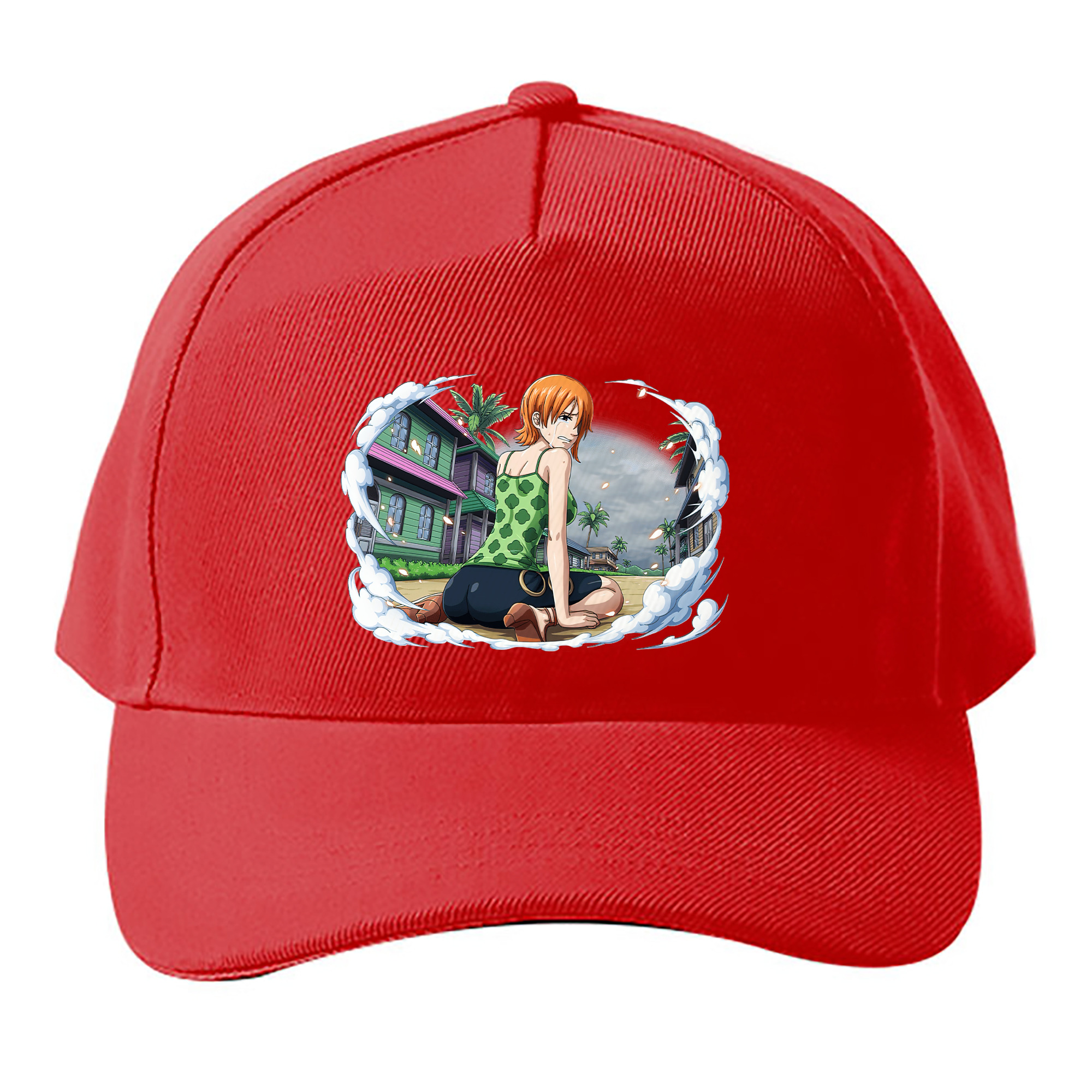 （画像用） ワンピース ナミ ONE PIECE Nami ベースボールキャップ 綿100％ 男女兼用 帽子 スポーツ