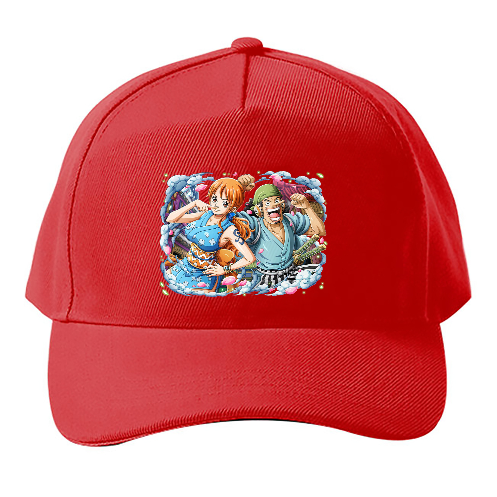 （画像用） ワンピース ナミ ONE PIECE Nami ベースボールキャップ 綿100％ 男女兼用 帽子 スポーツ