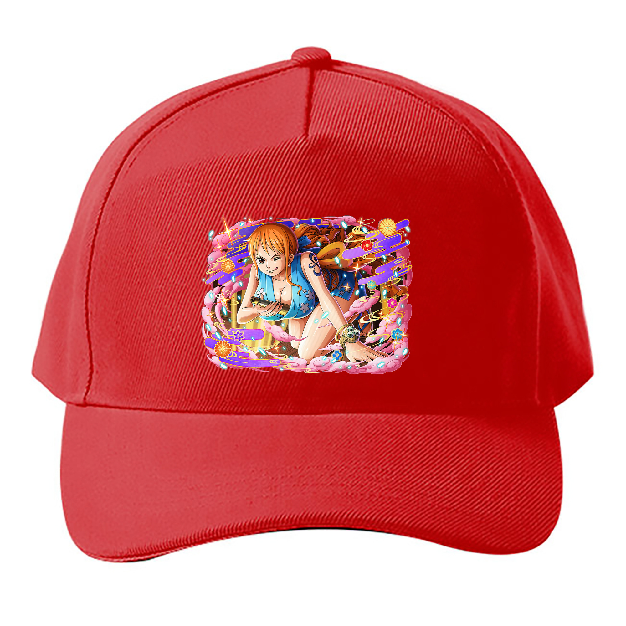 （画像用） ワンピース ナミ ONE PIECE Nami ベースボールキャップ 綿100％ 男女兼用 帽子 スポーツ