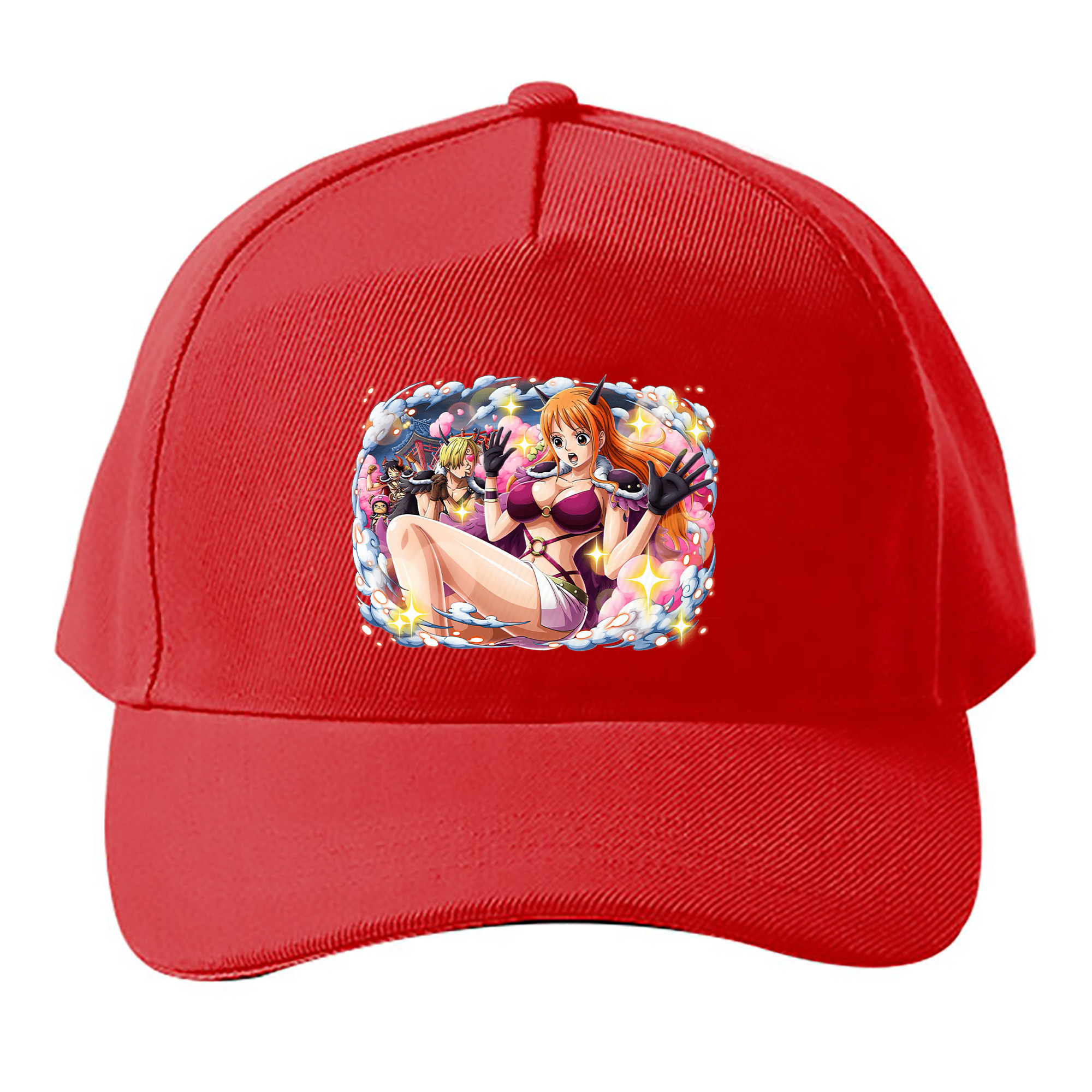 （画像用） ワンピース ナミ ONE PIECE Nami ベースボールキャップ 綿100％ 男女兼用 帽子 スポーツ