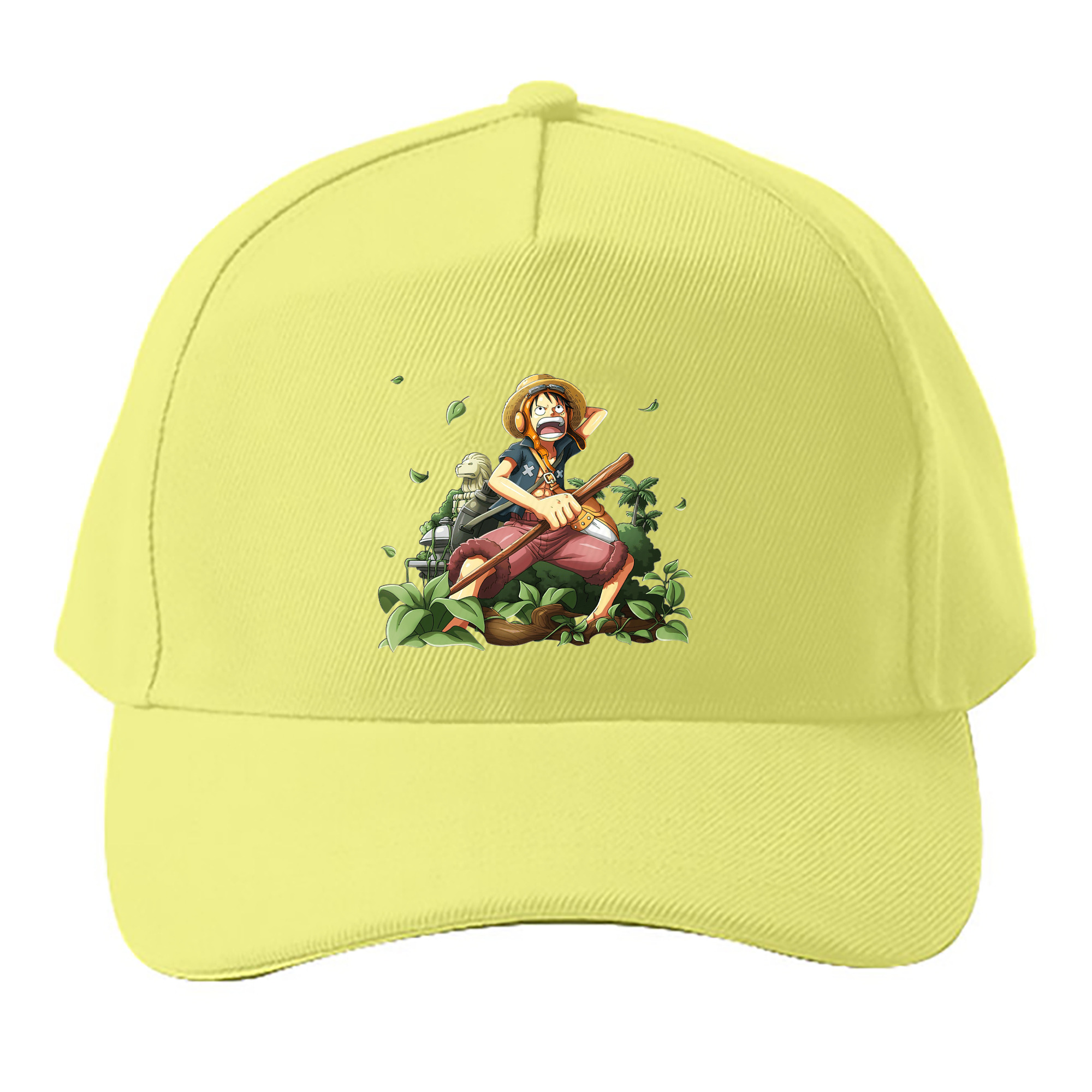 （画像用） ワンピース モンキー・D・ルフィ ONE PIECE Monkey D. Luffy ベースボールキャップ 綿100％ 男女兼用 帽子 スポーツ