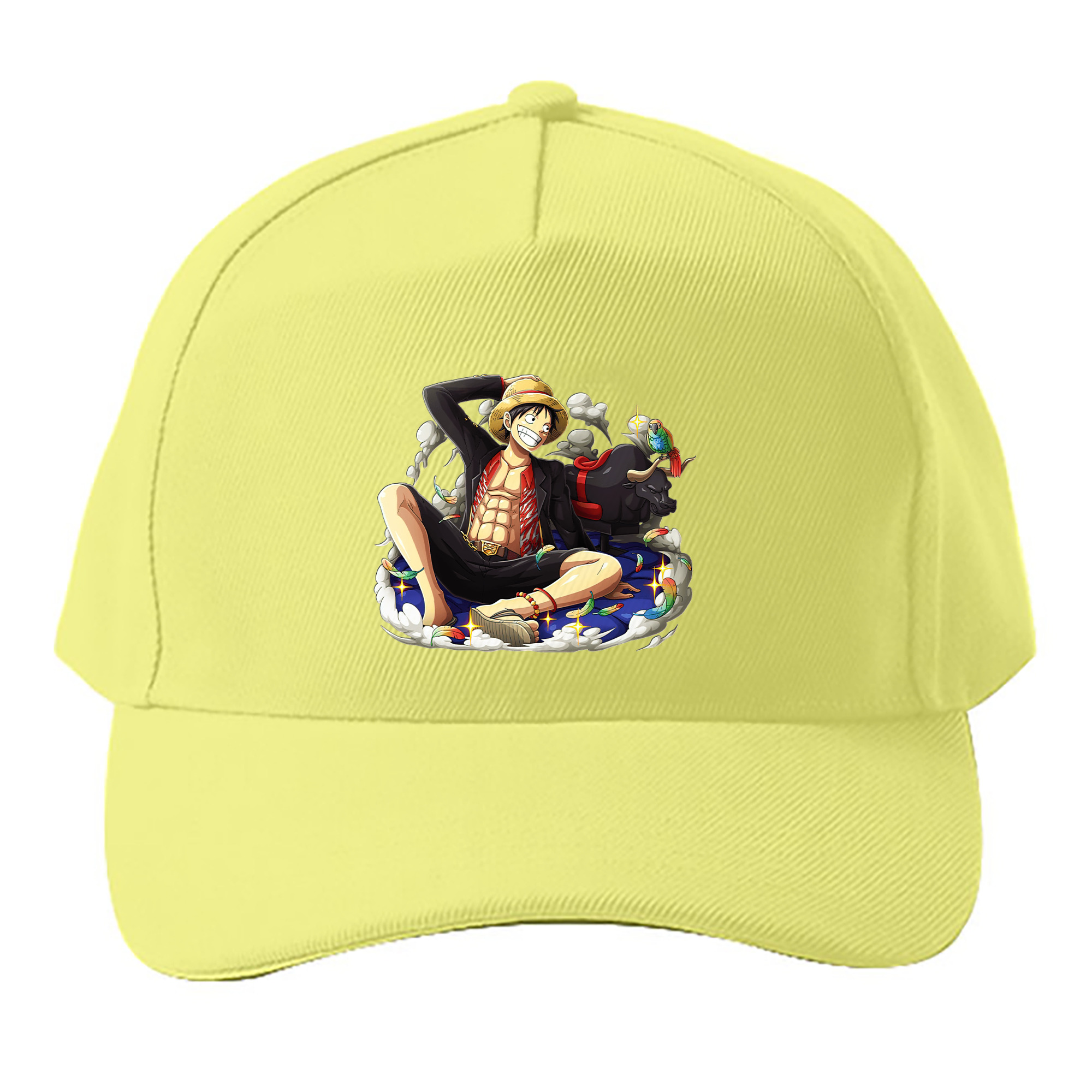 （画像用） ワンピース モンキー・D・ルフィ ONE PIECE Monkey D. Luffy ベースボールキャップ 綿100％ 男女兼用 帽子 スポーツ