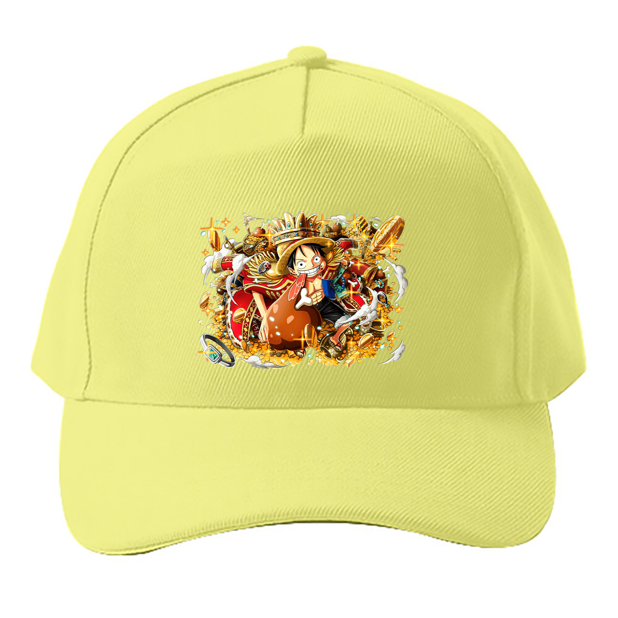 （画像用） ワンピース モンキー・D・ルフィ ONE PIECE Monkey D. Luffy ベースボールキャップ 綿100％ 男女兼用 帽子 スポーツ