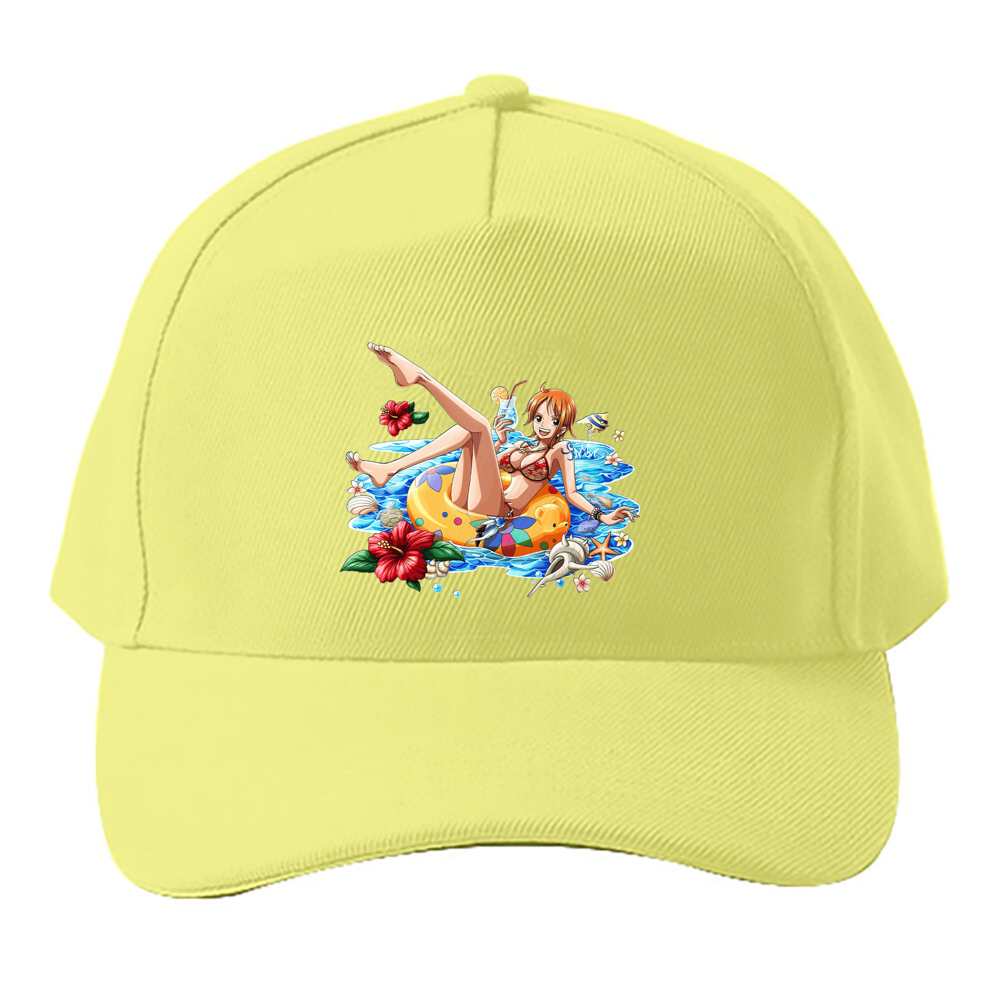 （画像用） ワンピース ナミ ONE PIECE Nami ベースボールキャップ 綿100％ 男女兼用 帽子 スポーツ