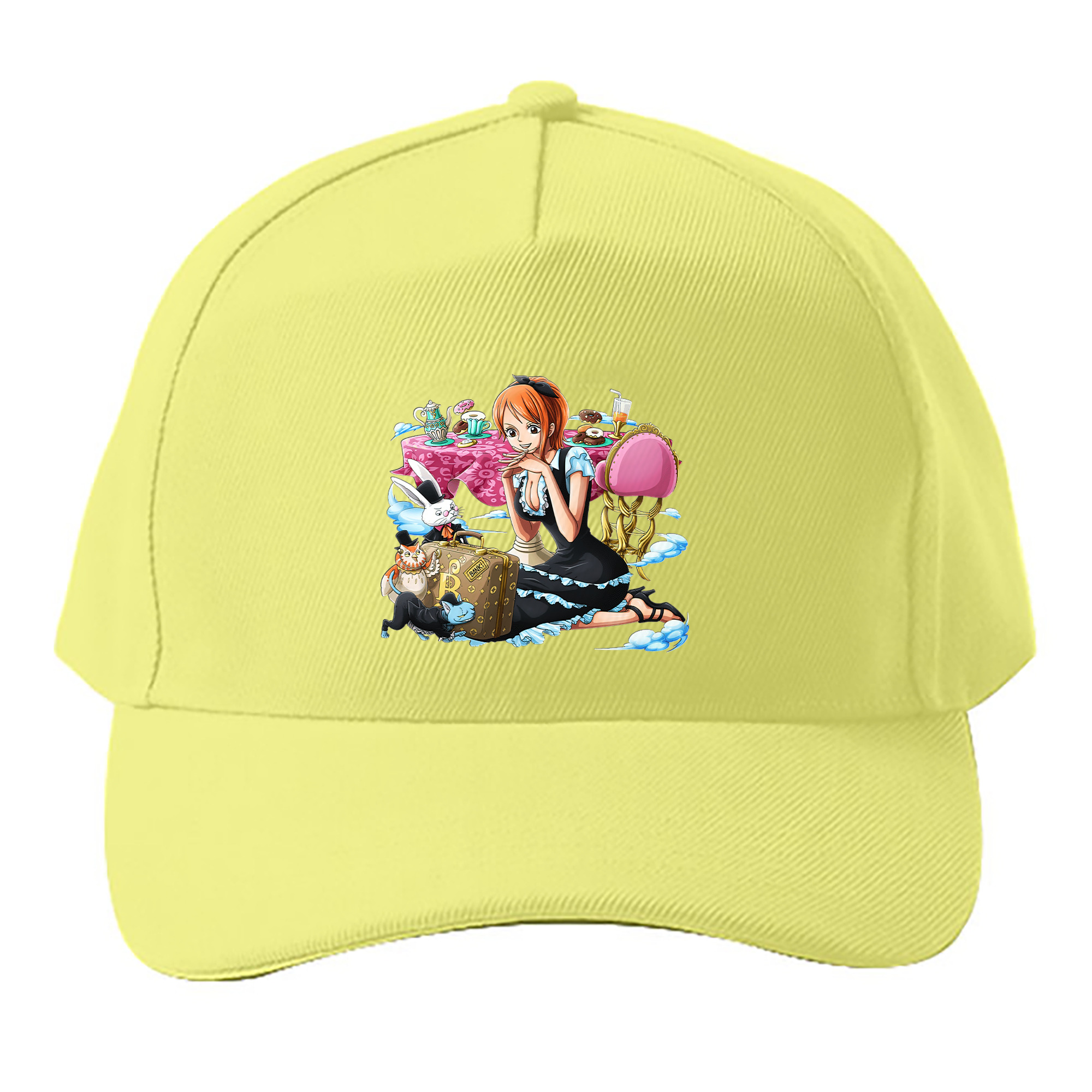 （画像用） ワンピース ナミ ONE PIECE Nami ベースボールキャップ 綿100％ 男女兼用 帽子 スポーツ