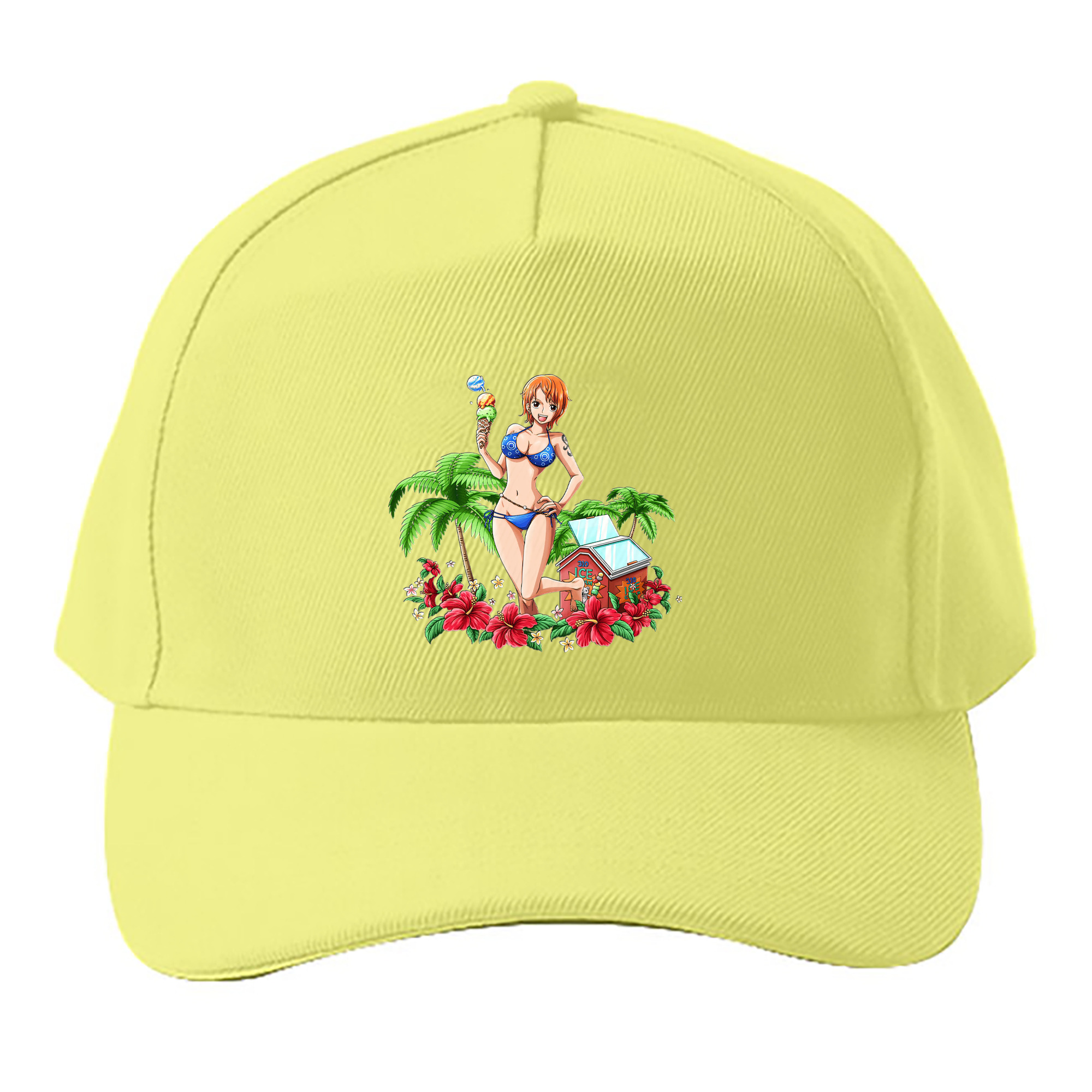 （画像用） ワンピース ナミ ONE PIECE Nami ベースボールキャップ 綿100％ 男女兼用 帽子 スポーツ
