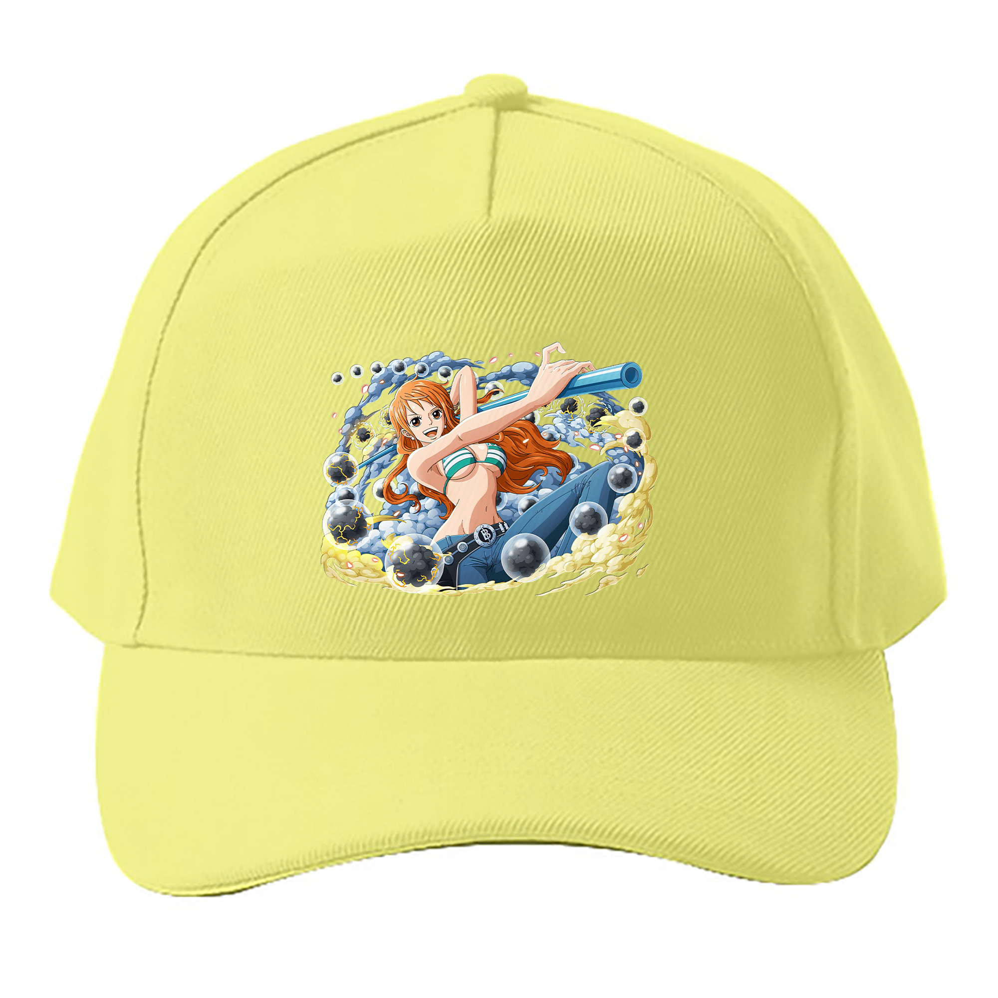 （画像用） ワンピース ナミ ONE PIECE Nami ベースボールキャップ 綿100％ 男女兼用 帽子 スポーツ