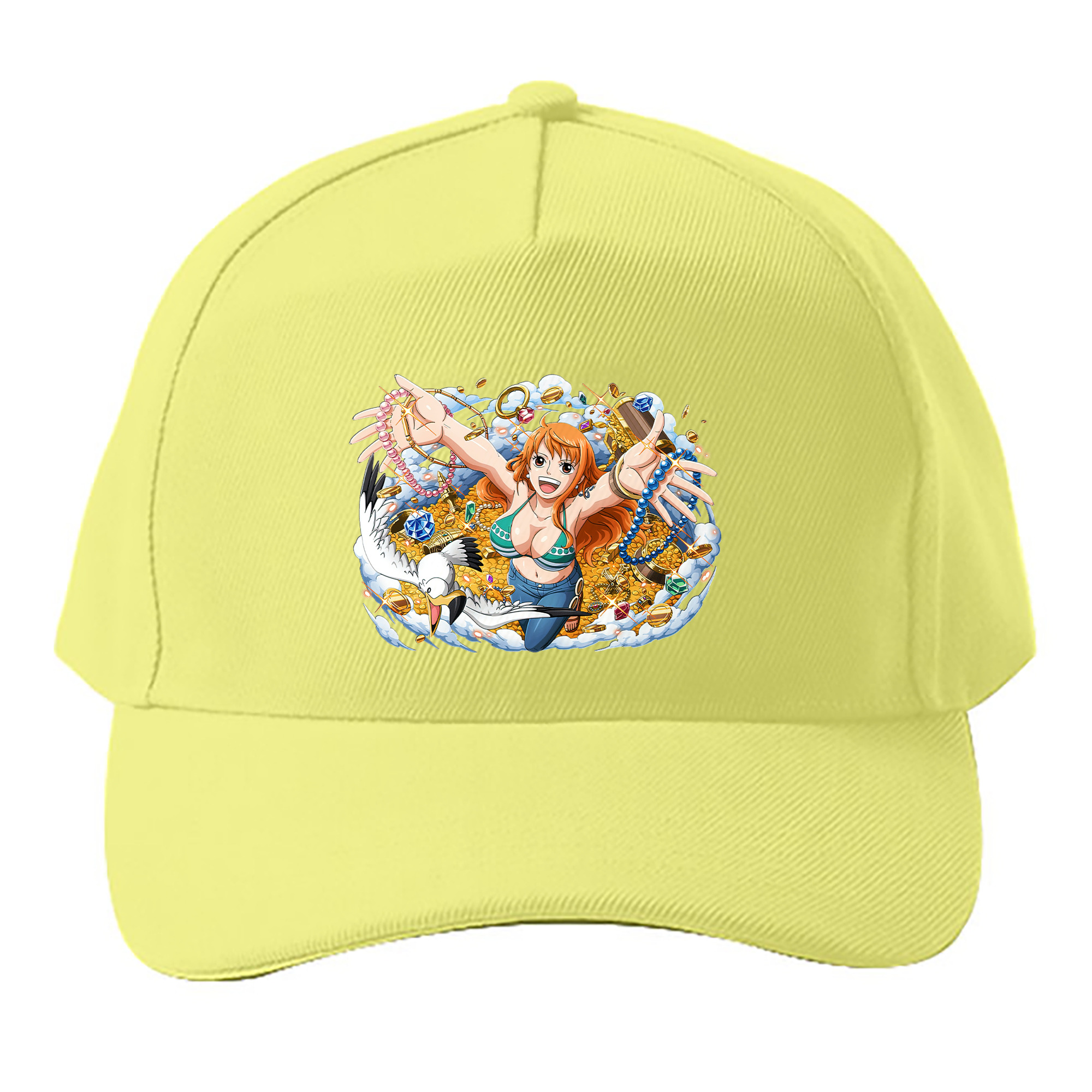 （画像用） ワンピース ナミ ONE PIECE Nami ベースボールキャップ 綿100％ 男女兼用 帽子 スポーツ