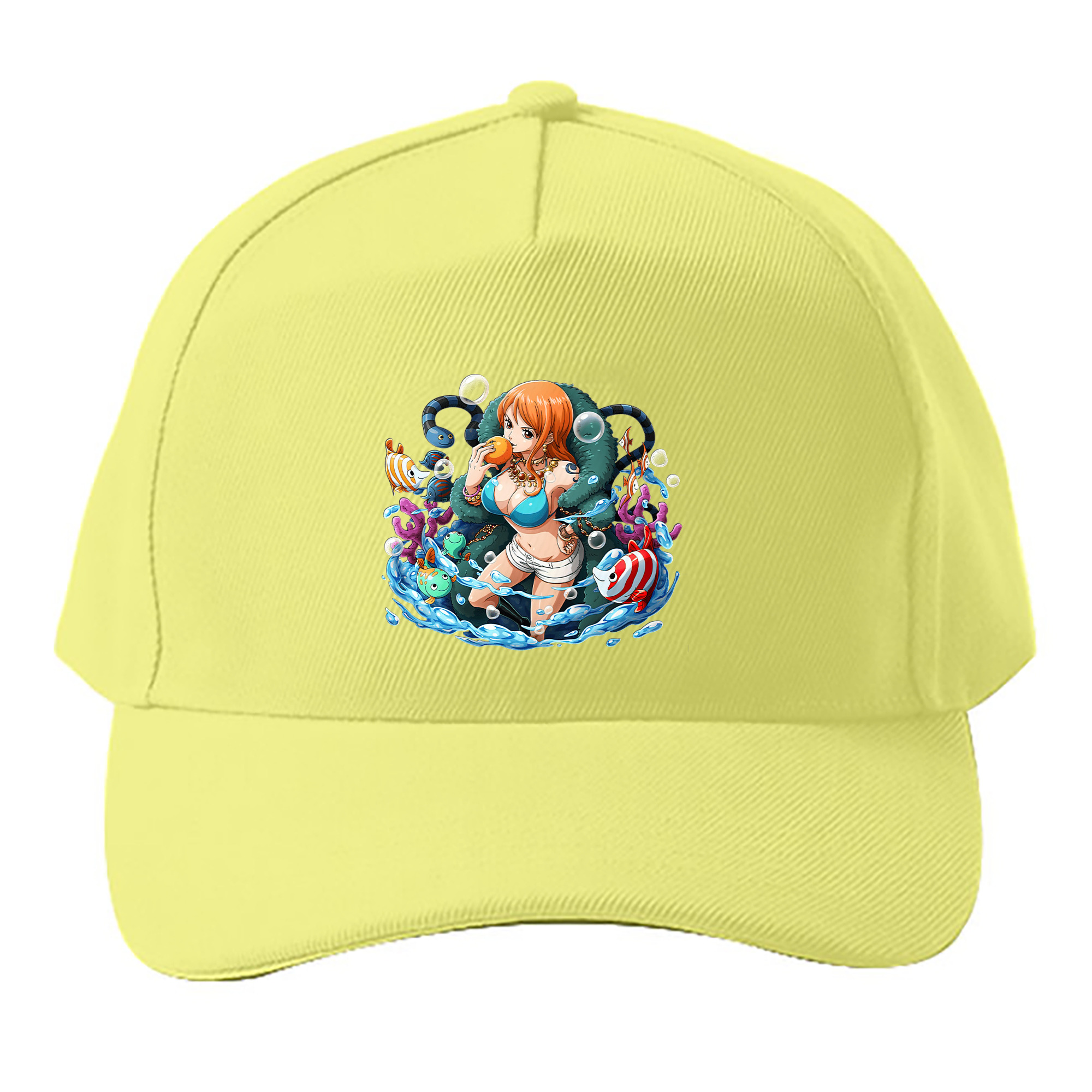 （画像用） ワンピース ナミ ONE PIECE Nami ベースボールキャップ 綿100％ 男女兼用 帽子 スポーツ