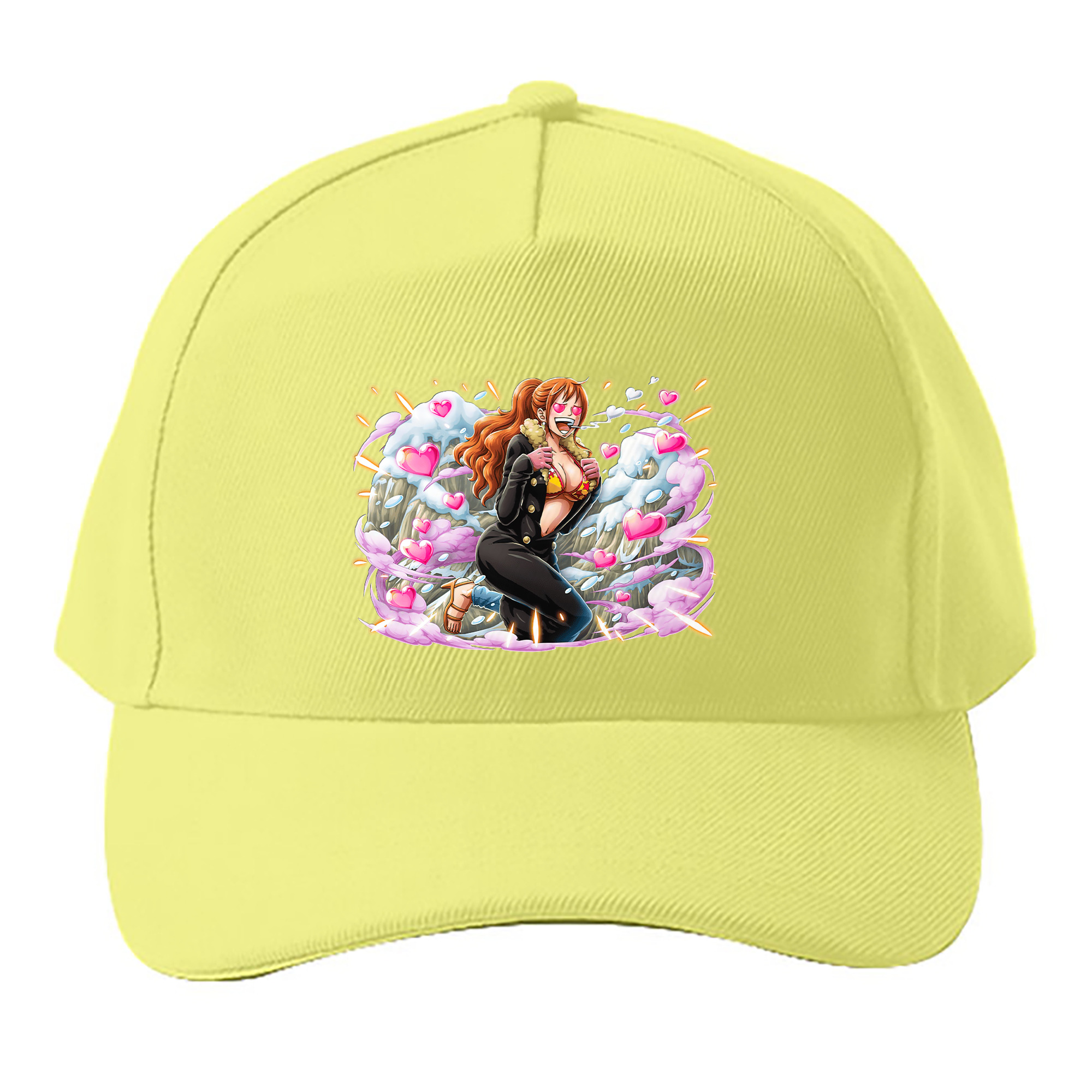 （画像用） ワンピース ナミ ONE PIECE Nami ベースボールキャップ 綿100％ 男女兼用 帽子 スポーツ