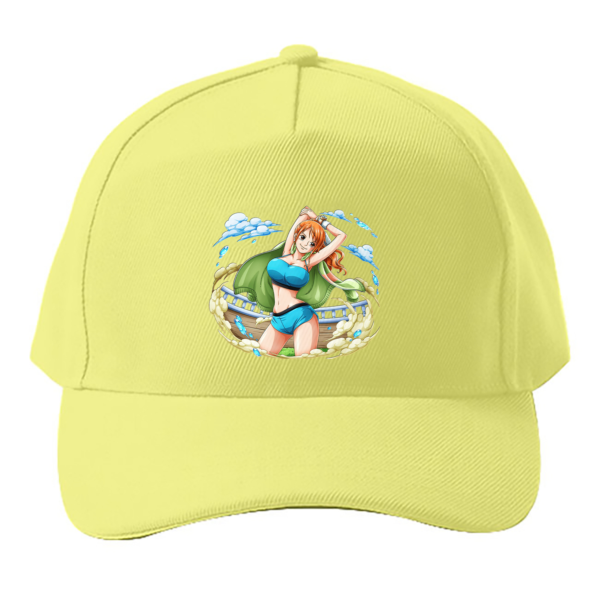 （画像用） ワンピース ナミ ONE PIECE Nami ベースボールキャップ 綿100％ 男女兼用 帽子 スポーツ