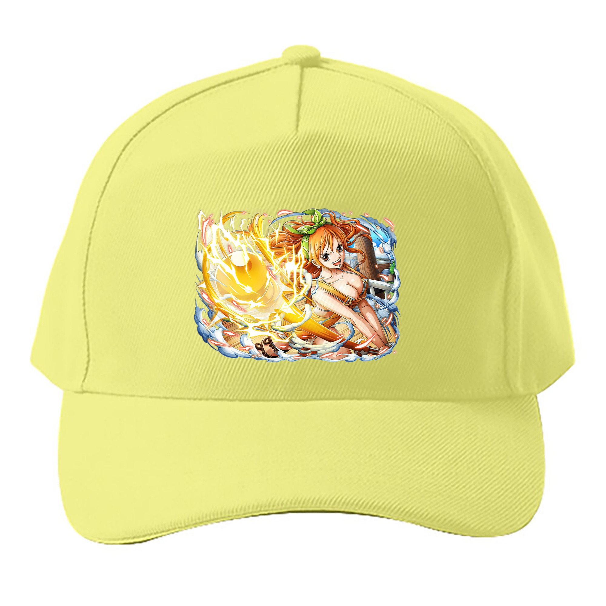 （画像用） ワンピース ナミ ONE PIECE Nami ベースボールキャップ 綿100％ 男女兼用 帽子 スポーツ
