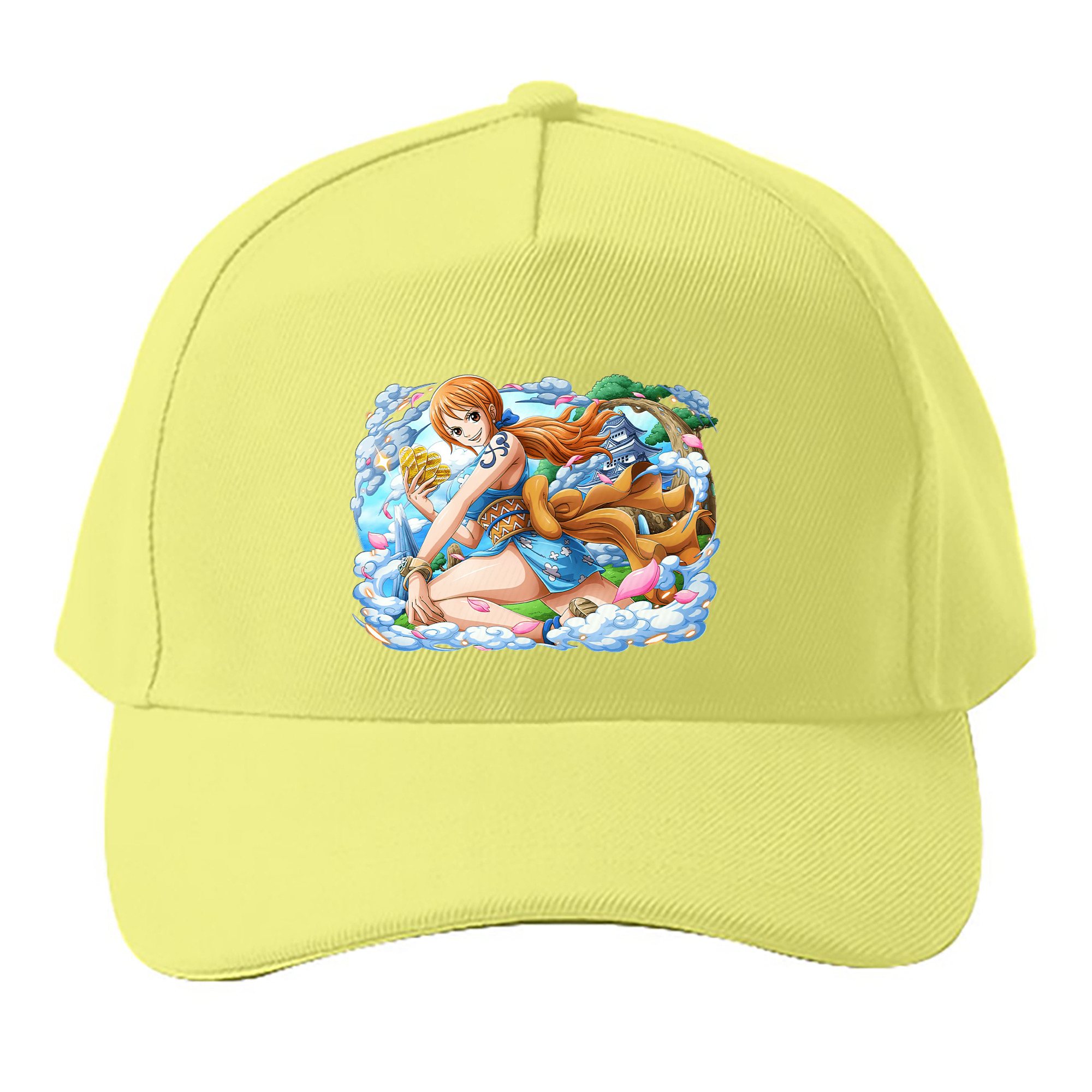 （画像用） ワンピース ナミ ONE PIECE Nami ベースボールキャップ 綿100％ 男女兼用 帽子 スポーツ