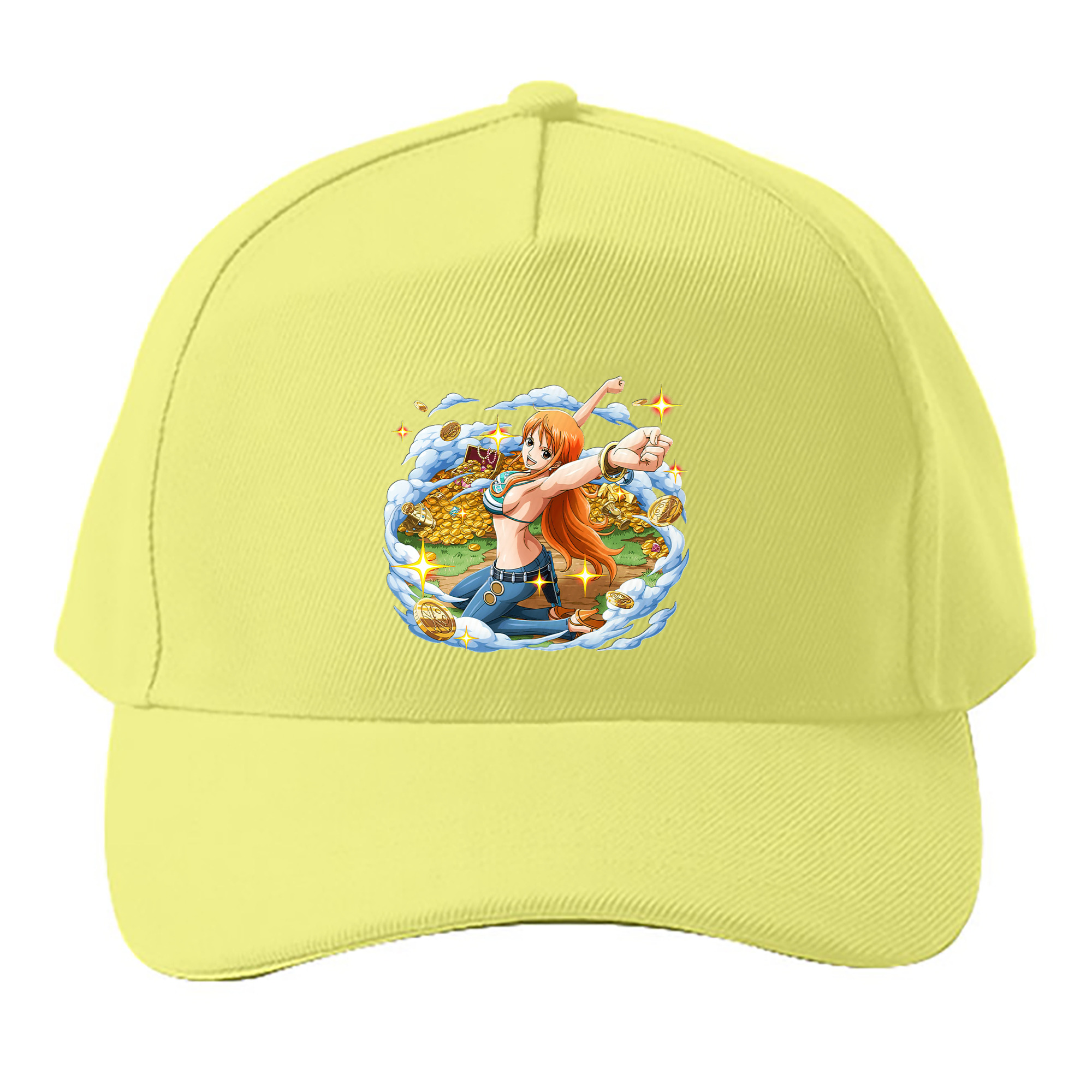 （画像用） ワンピース ナミ ONE PIECE Nami ベースボールキャップ 綿100％ 男女兼用 帽子 スポーツ