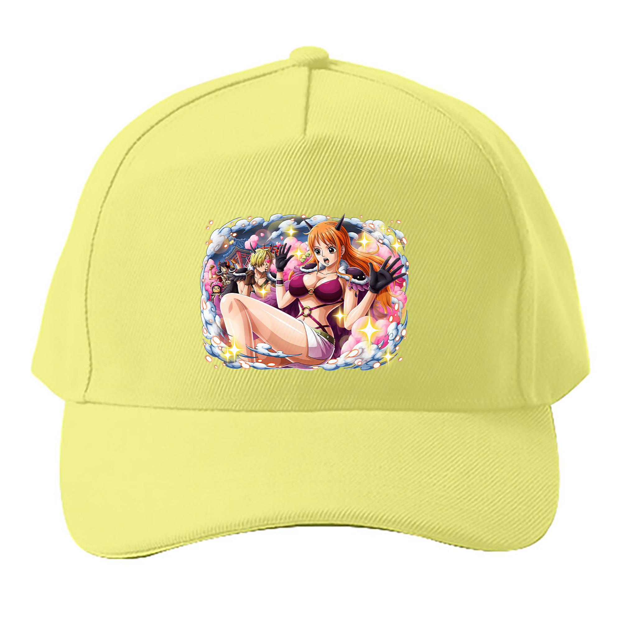 （画像用） ワンピース ナミ ONE PIECE Nami ベースボールキャップ 綿100％ 男女兼用 帽子 スポーツ