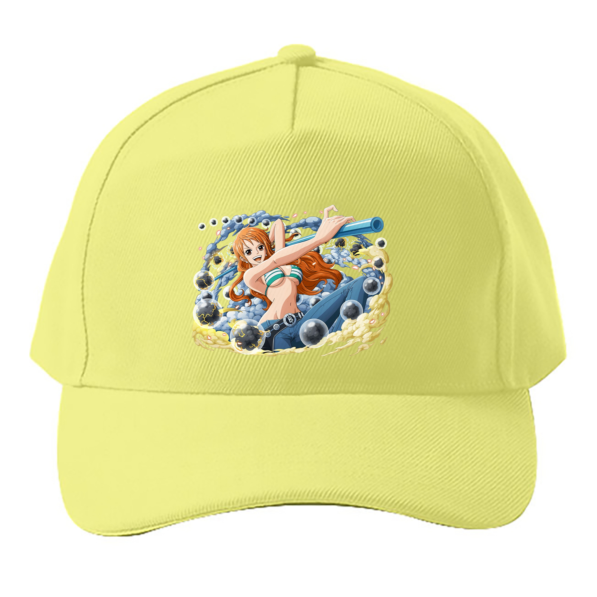 （画像用） ワンピース ナミ ONE PIECE Nami ベースボールキャップ 綿100％ 男女兼用 帽子 スポーツ