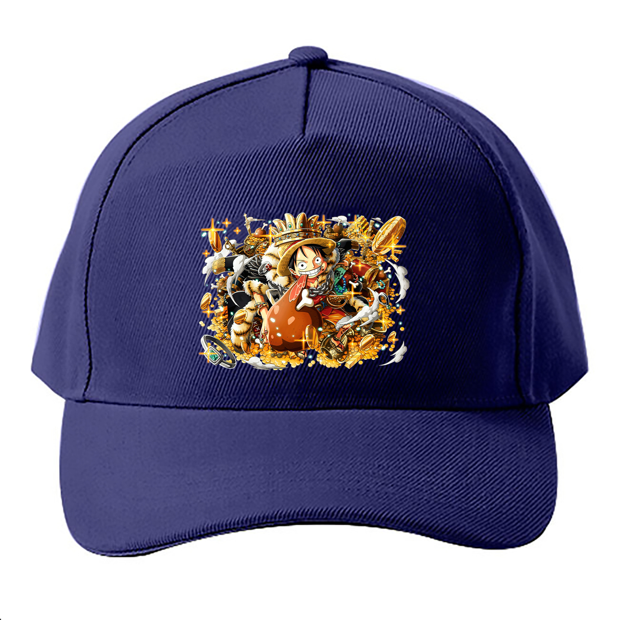 （画像用） ワンピース モンキー・D・ルフィ ONE PIECE Monkey D. Luffy ベースボールキャップ 綿100％ 男女兼用 帽子 スポーツ