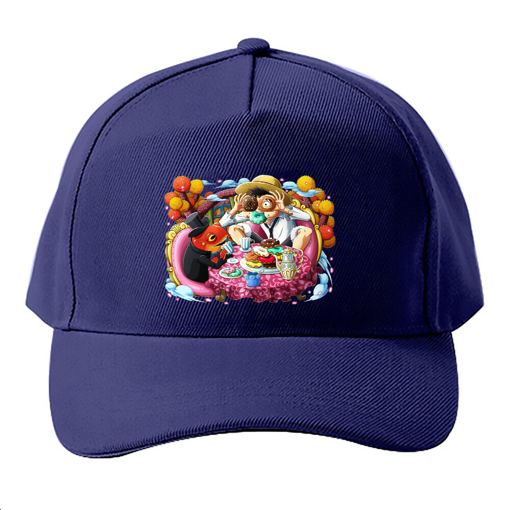 （画像用） ワンピース モンキー・D・ルフィ ONE PIECE Monkey D. Luffy ベースボールキャップ 綿100％ 男女兼用 帽子 スポーツ