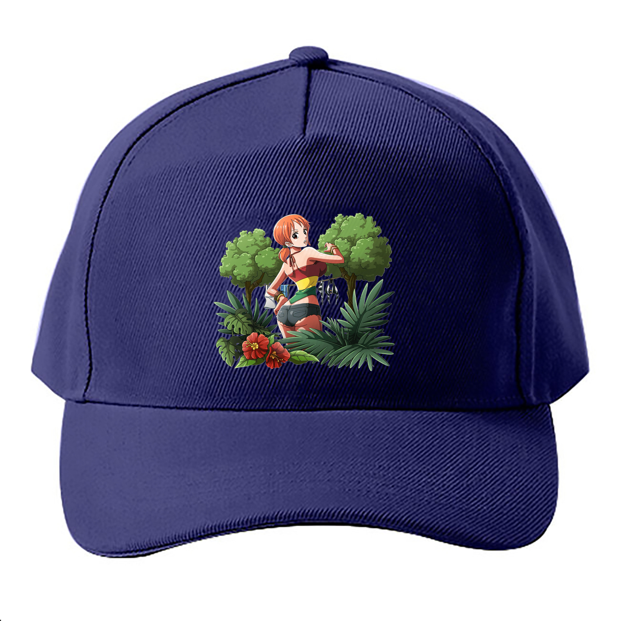 （画像用） ワンピース ナミ ONE PIECE Nami ベースボールキャップ 綿100％ 男女兼用 帽子 スポーツ