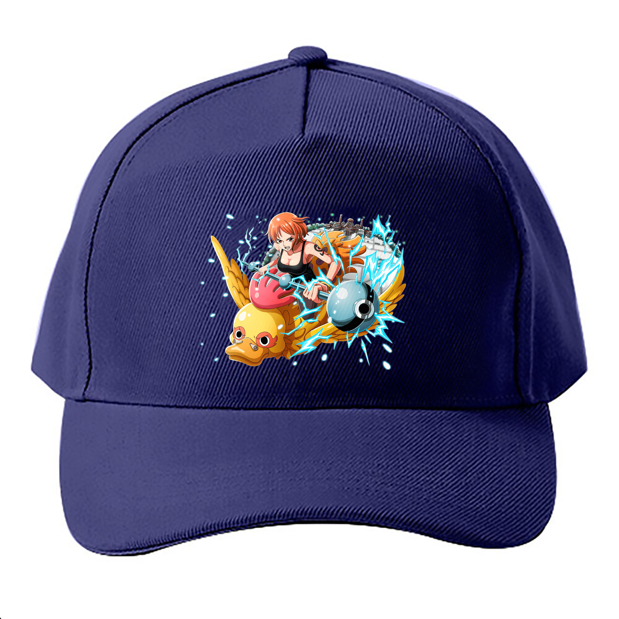 （画像用） ワンピース ナミ ONE PIECE Nami ベースボールキャップ 綿100％ 男女兼用 帽子 スポーツ