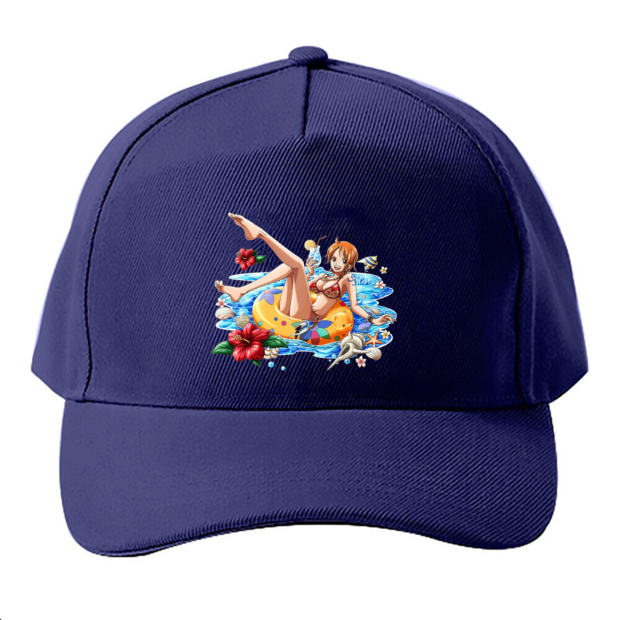 （画像用） ワンピース ナミ ONE PIECE Nami ベースボールキャップ 綿100％ 男女兼用 帽子 スポーツ