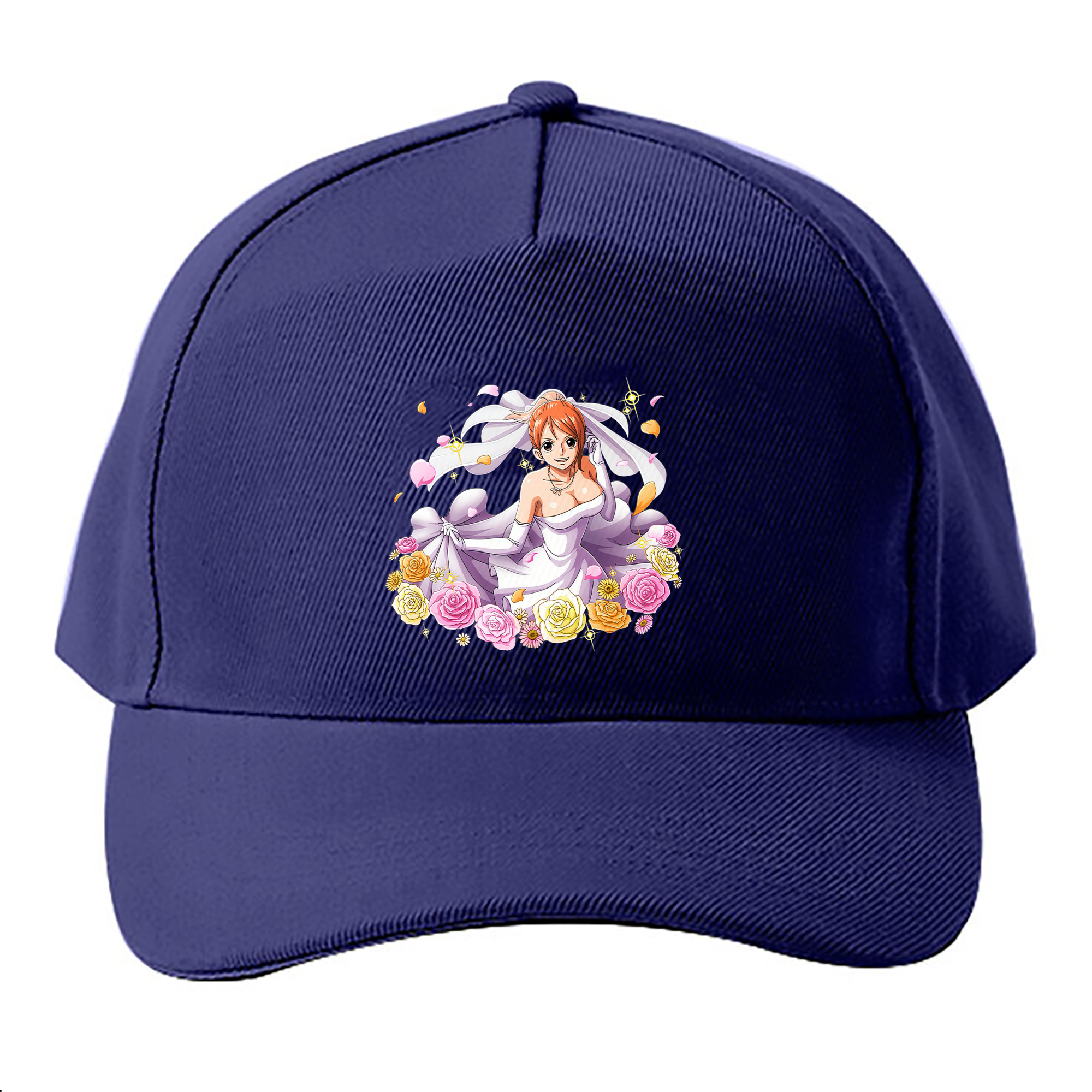 （画像用） ワンピース ナミ ONE PIECE Nami ベースボールキャップ 綿100％ 男女兼用 帽子 スポーツ