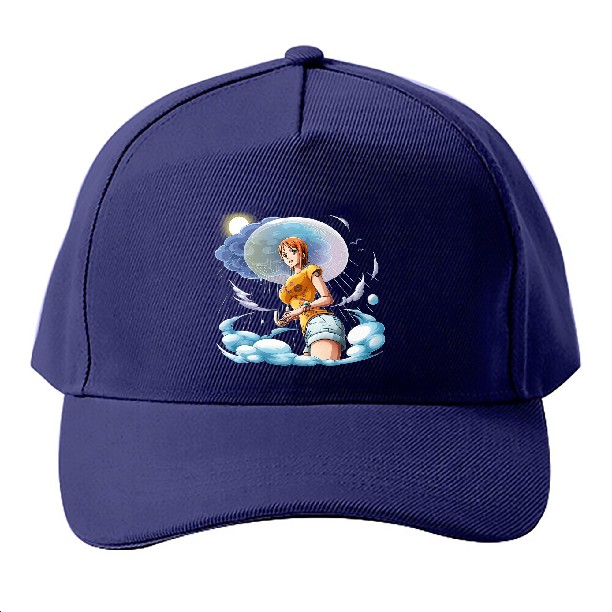 （画像用） ワンピース ナミ ONE PIECE Nami ベースボールキャップ 綿100％ 男女兼用 帽子 スポーツ