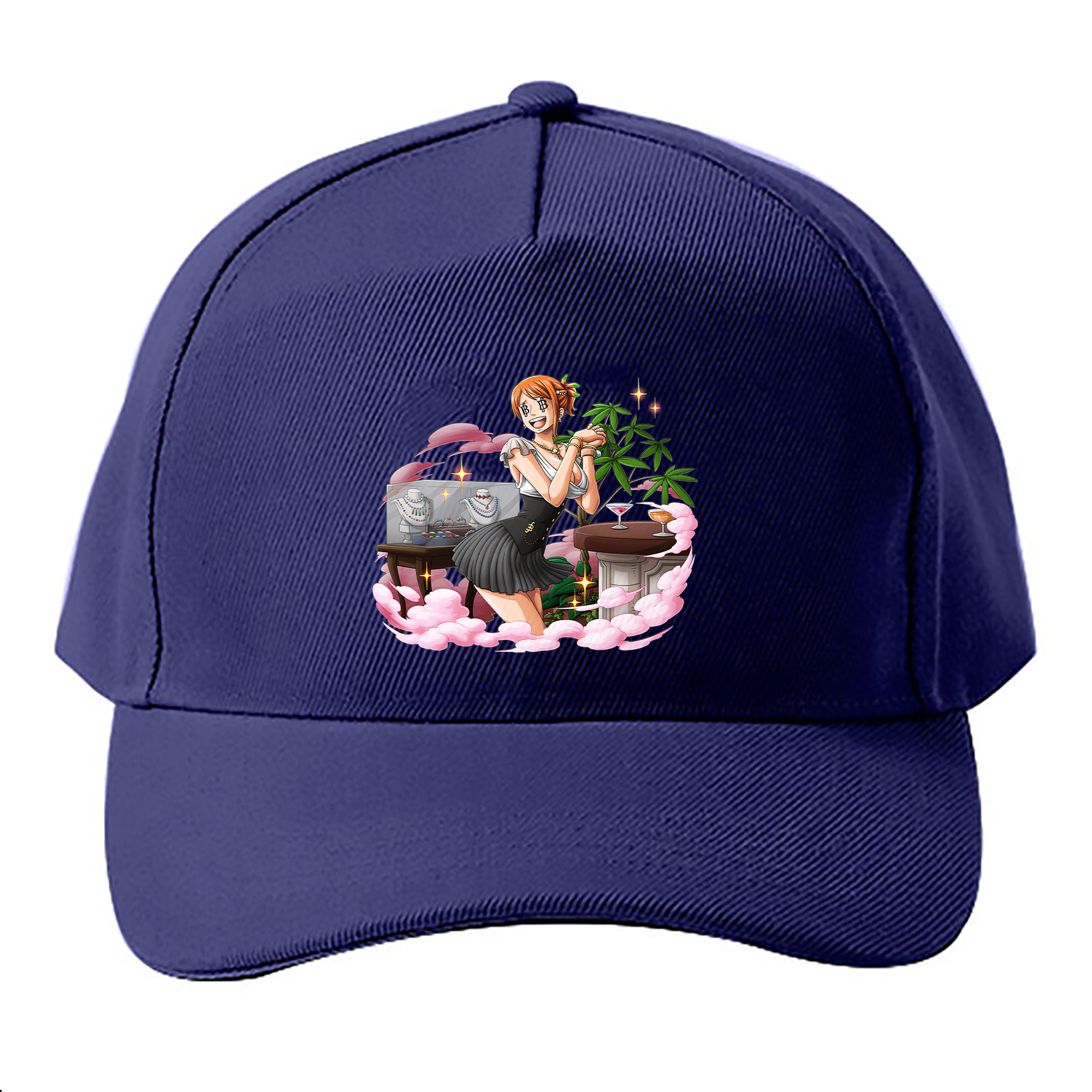 （画像用） ワンピース ナミ ONE PIECE Nami ベースボールキャップ 綿100％ 男女兼用 帽子 スポーツ
