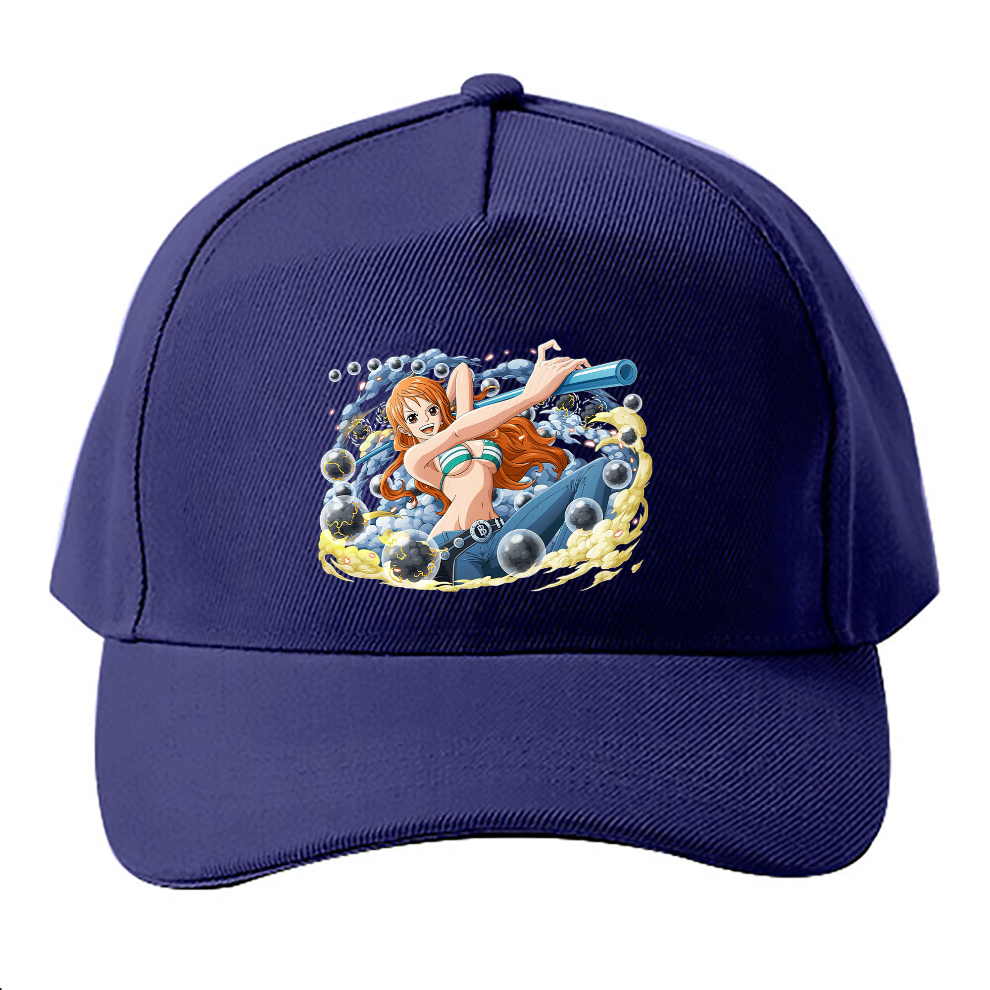 （画像用） ワンピース ナミ ONE PIECE Nami ベースボールキャップ 綿100％ 男女兼用 帽子 スポーツ