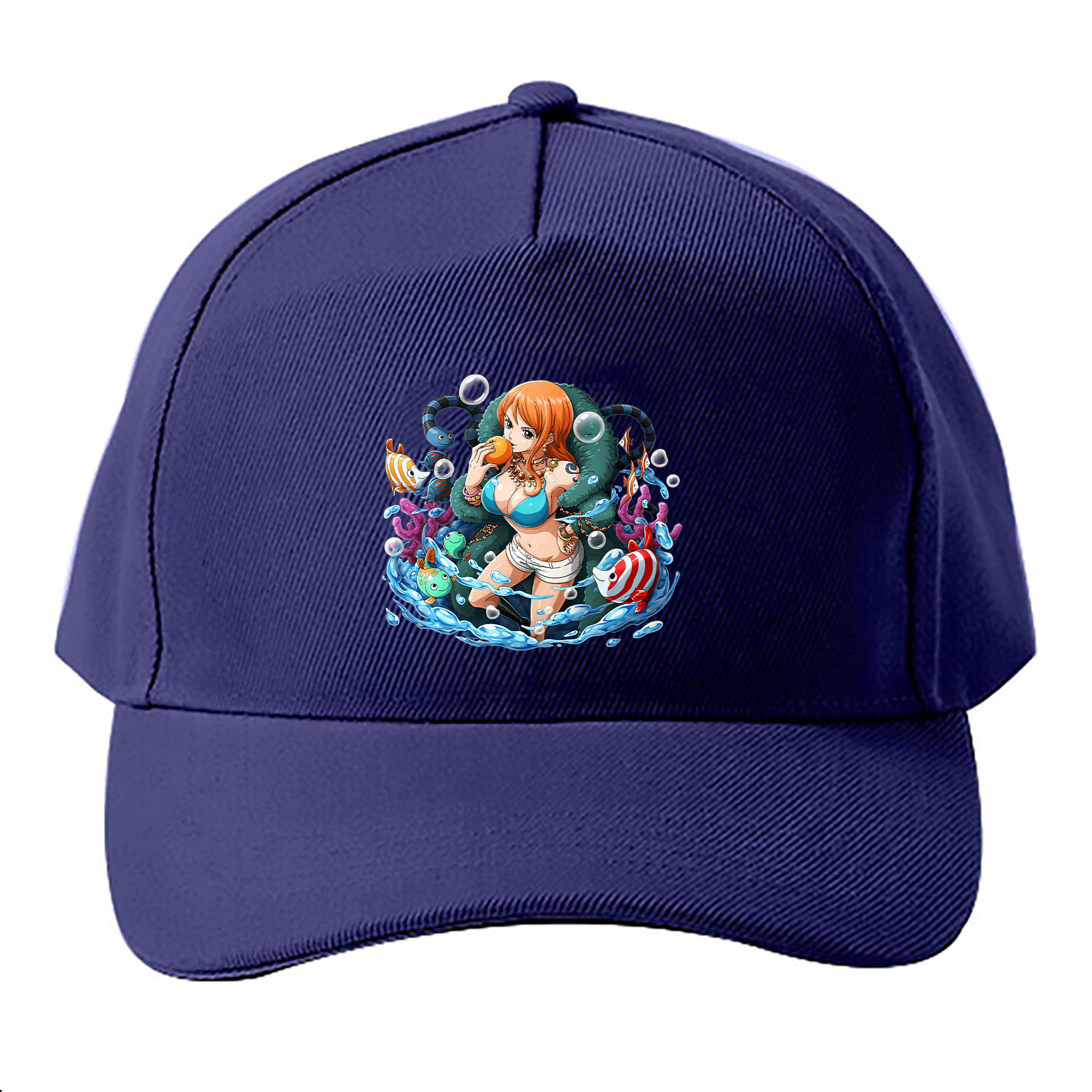 （画像用） ワンピース ナミ ONE PIECE Nami ベースボールキャップ 綿100％ 男女兼用 帽子 スポーツ