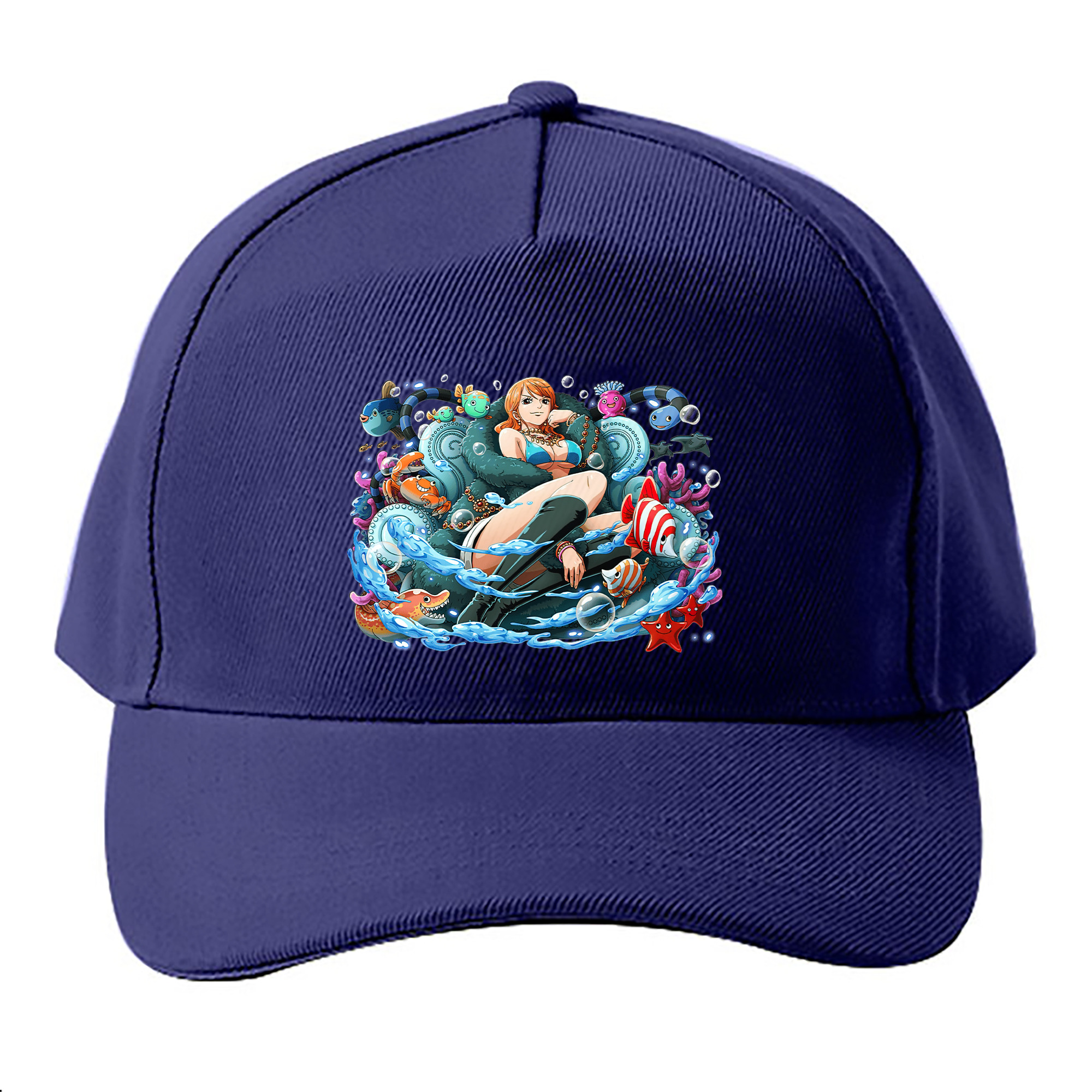 （画像用） ワンピース ナミ ONE PIECE Nami ベースボールキャップ 綿100％ 男女兼用 帽子 スポーツ