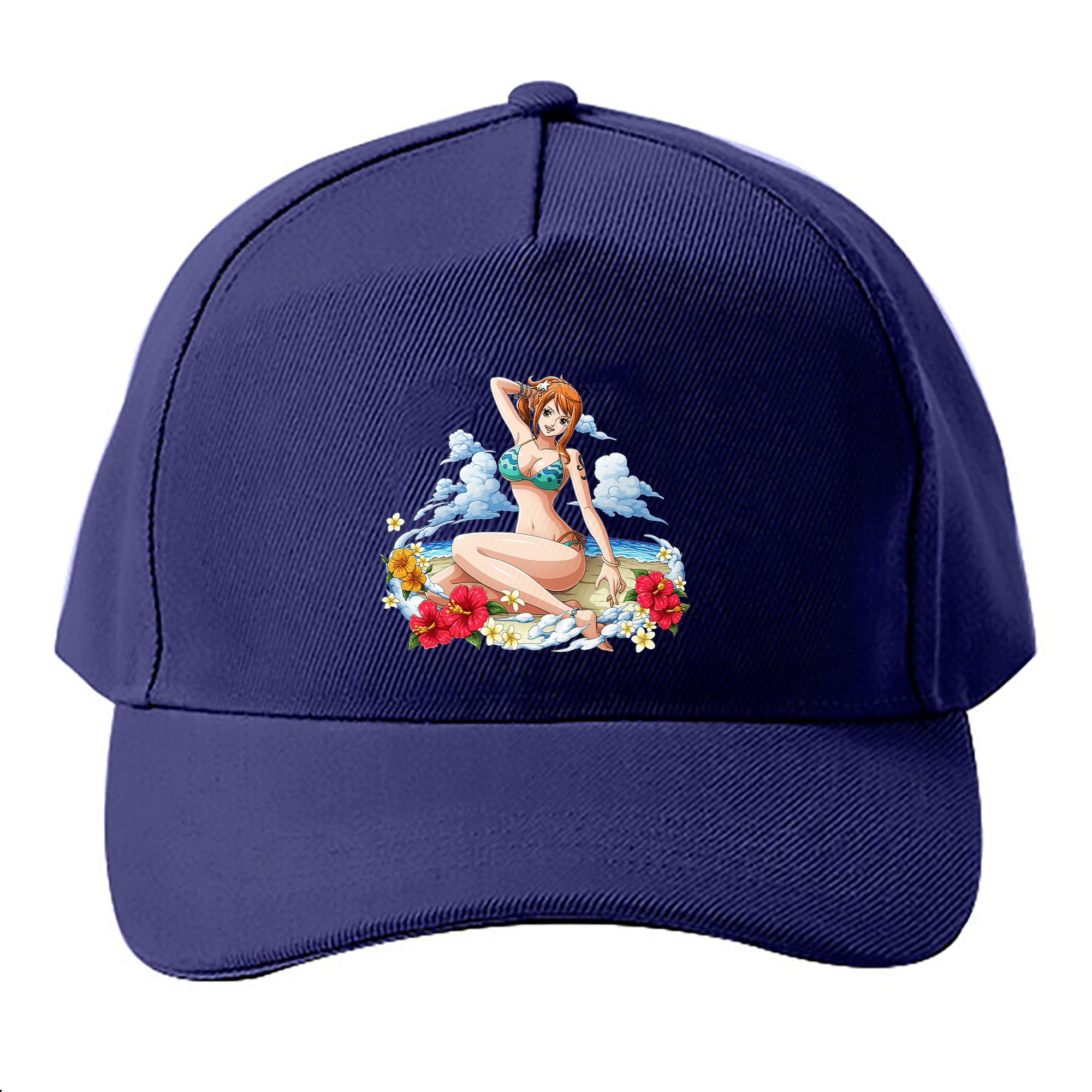 （画像用） ワンピース ナミ ONE PIECE Nami ベースボールキャップ 綿100％ 男女兼用 帽子 スポーツ