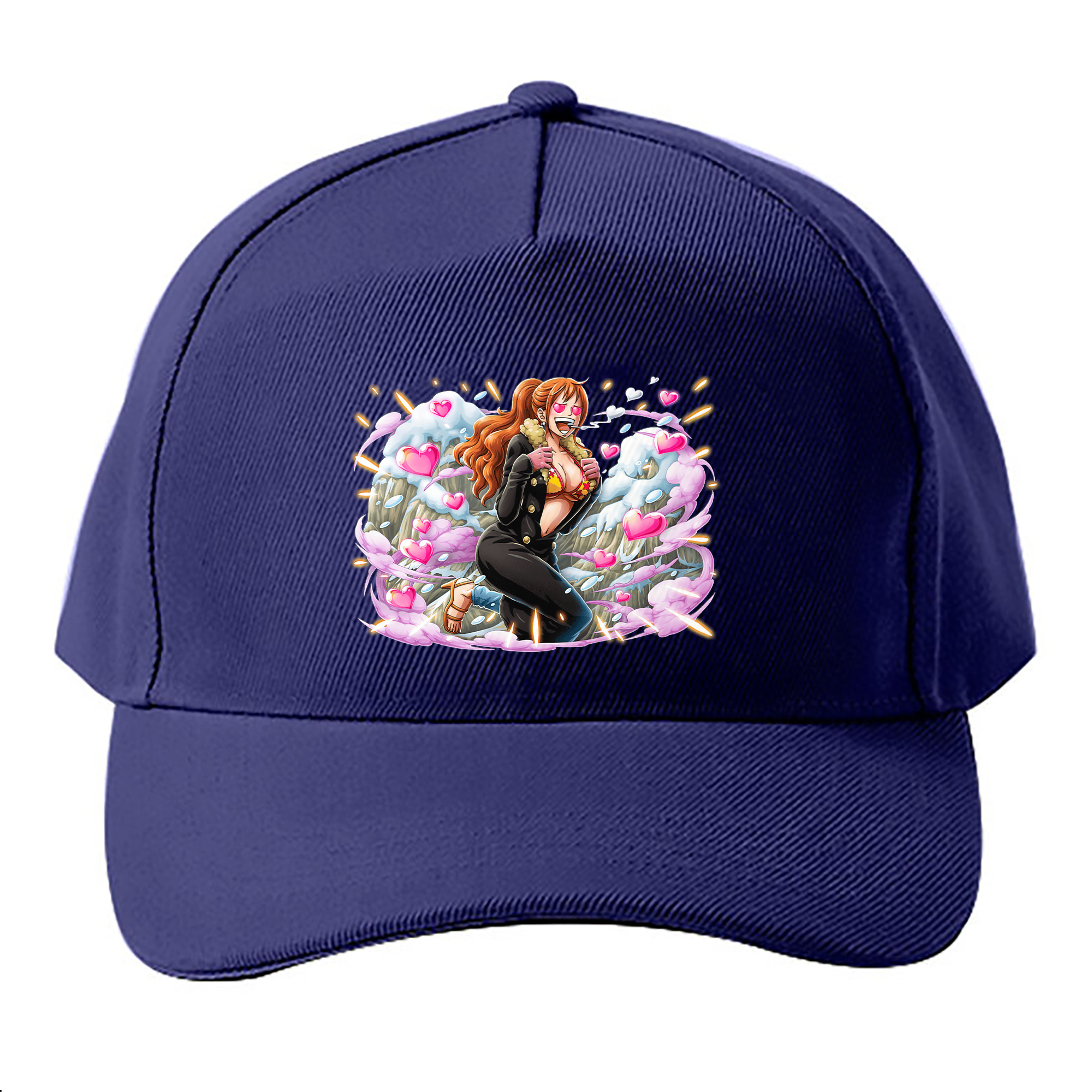 （画像用） ワンピース ナミ ONE PIECE Nami ベースボールキャップ 綿100％ 男女兼用 帽子 スポーツ