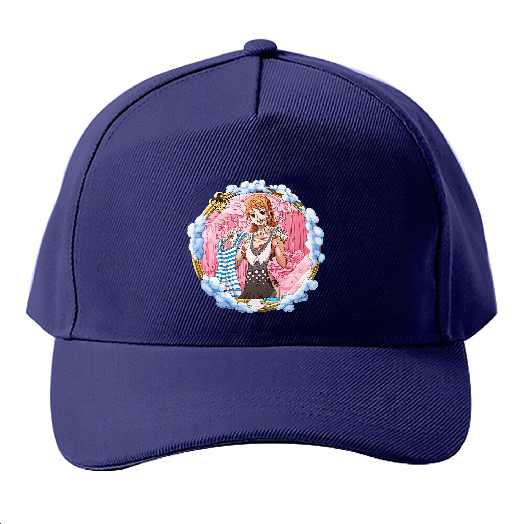 （画像用） ワンピース ナミ ONE PIECE Nami ベースボールキャップ 綿100％ 男女兼用 帽子 スポーツ