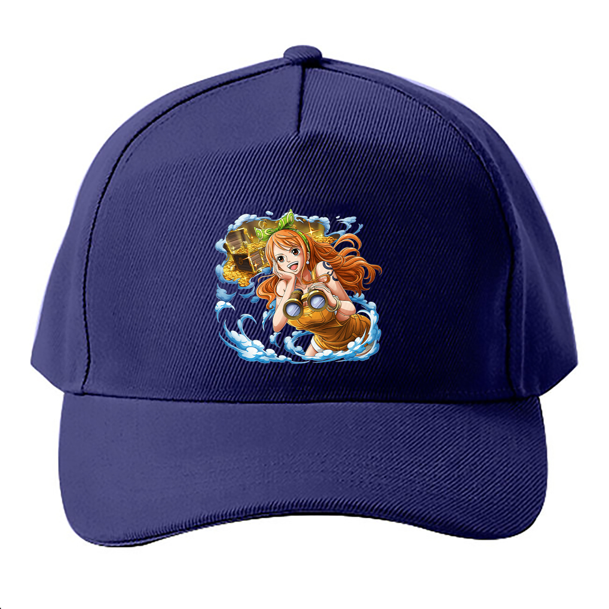 （画像用） ワンピース ナミ ONE PIECE Nami ベースボールキャップ 綿100％ 男女兼用 帽子 スポーツ
