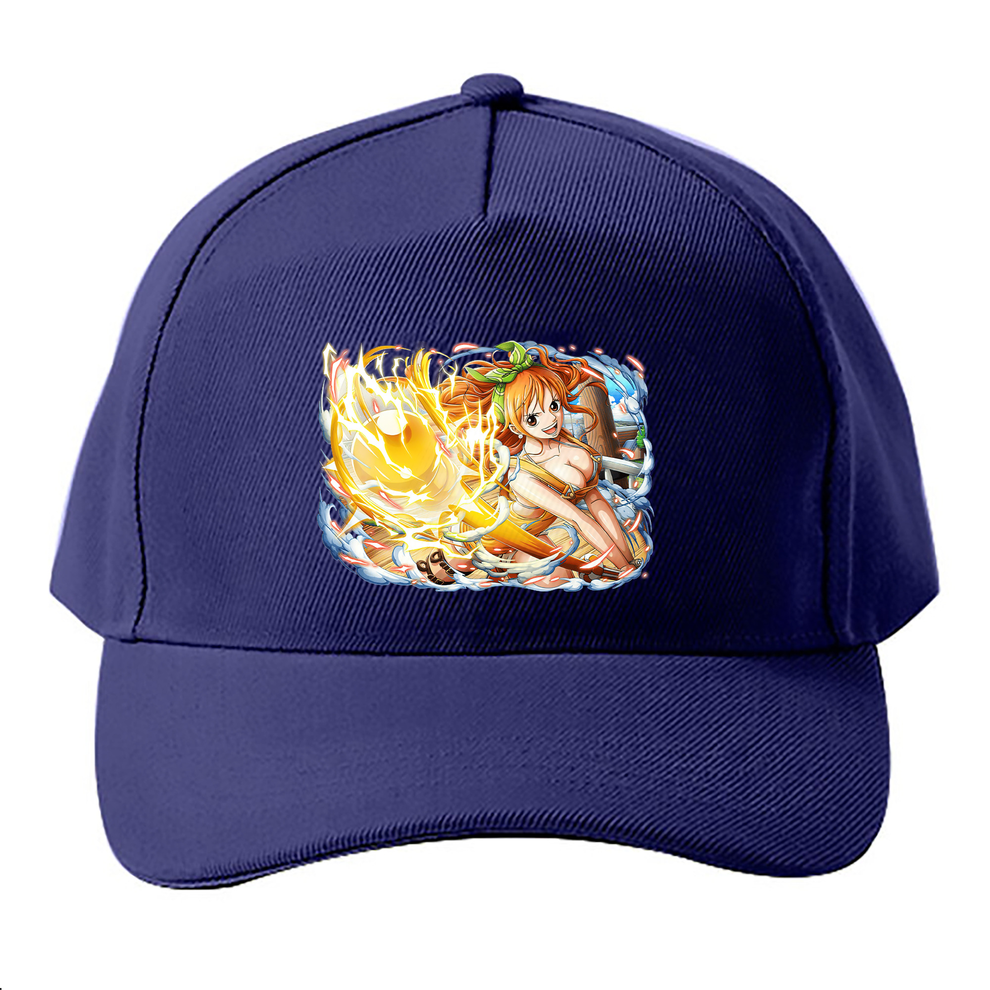 （画像用） ワンピース ナミ ONE PIECE Nami ベースボールキャップ 綿100％ 男女兼用 帽子 スポーツ