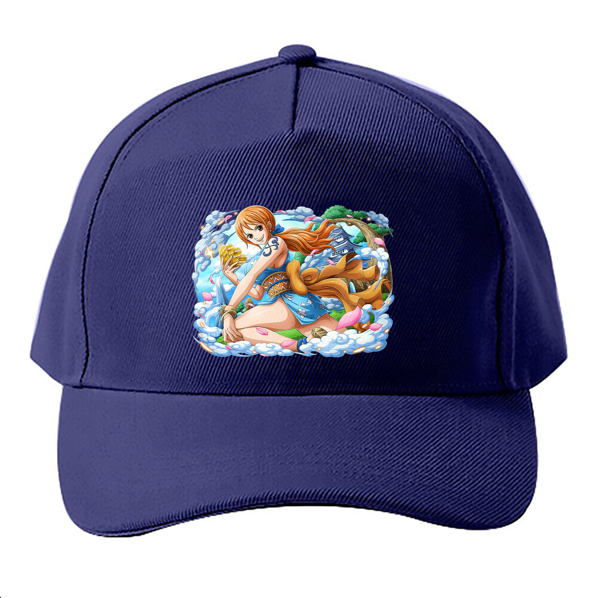（画像用） ワンピース ナミ ONE PIECE Nami ベースボールキャップ 綿100％ 男女兼用 帽子 スポーツ