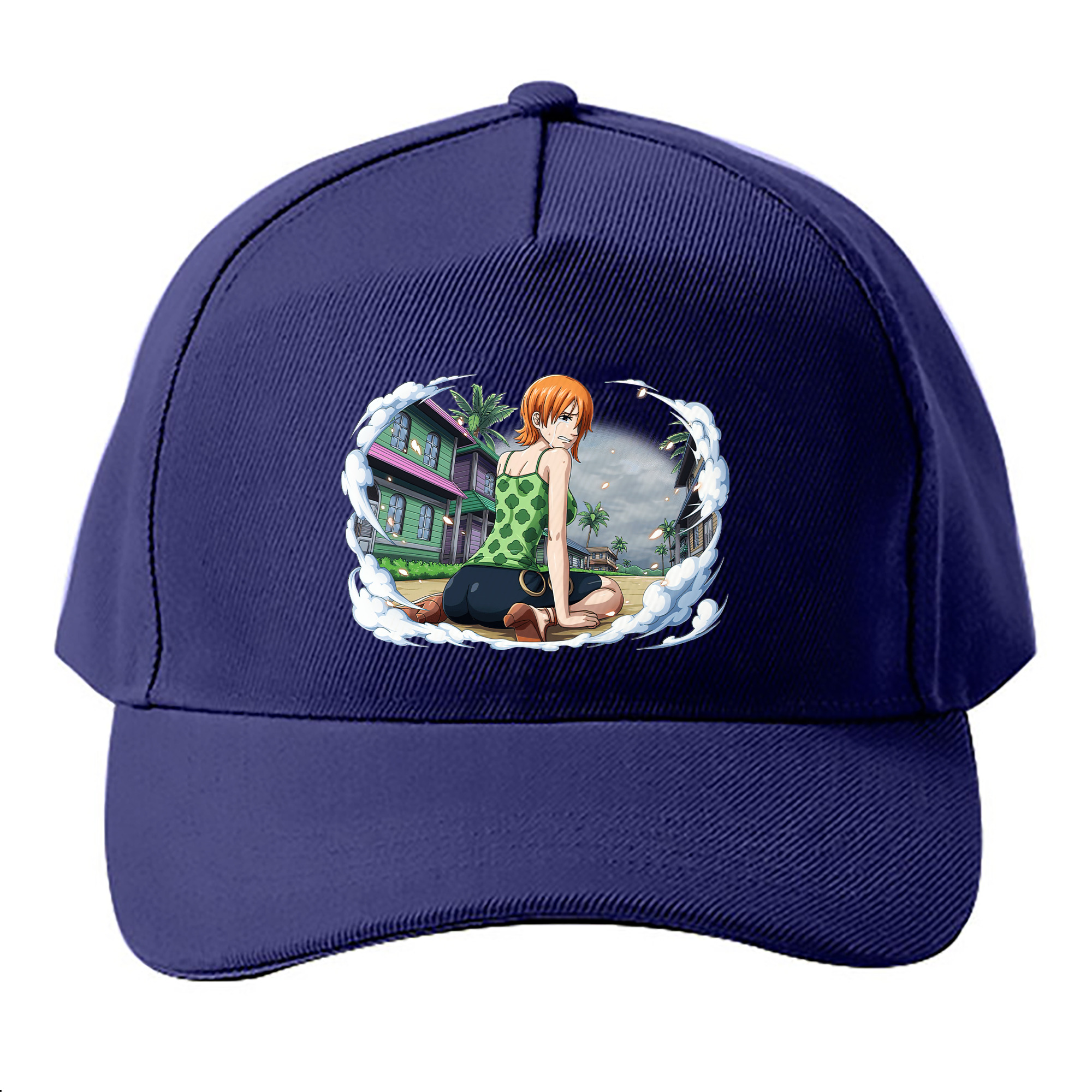 （画像用） ワンピース ナミ ONE PIECE Nami ベースボールキャップ 綿100％ 男女兼用 帽子 スポーツ