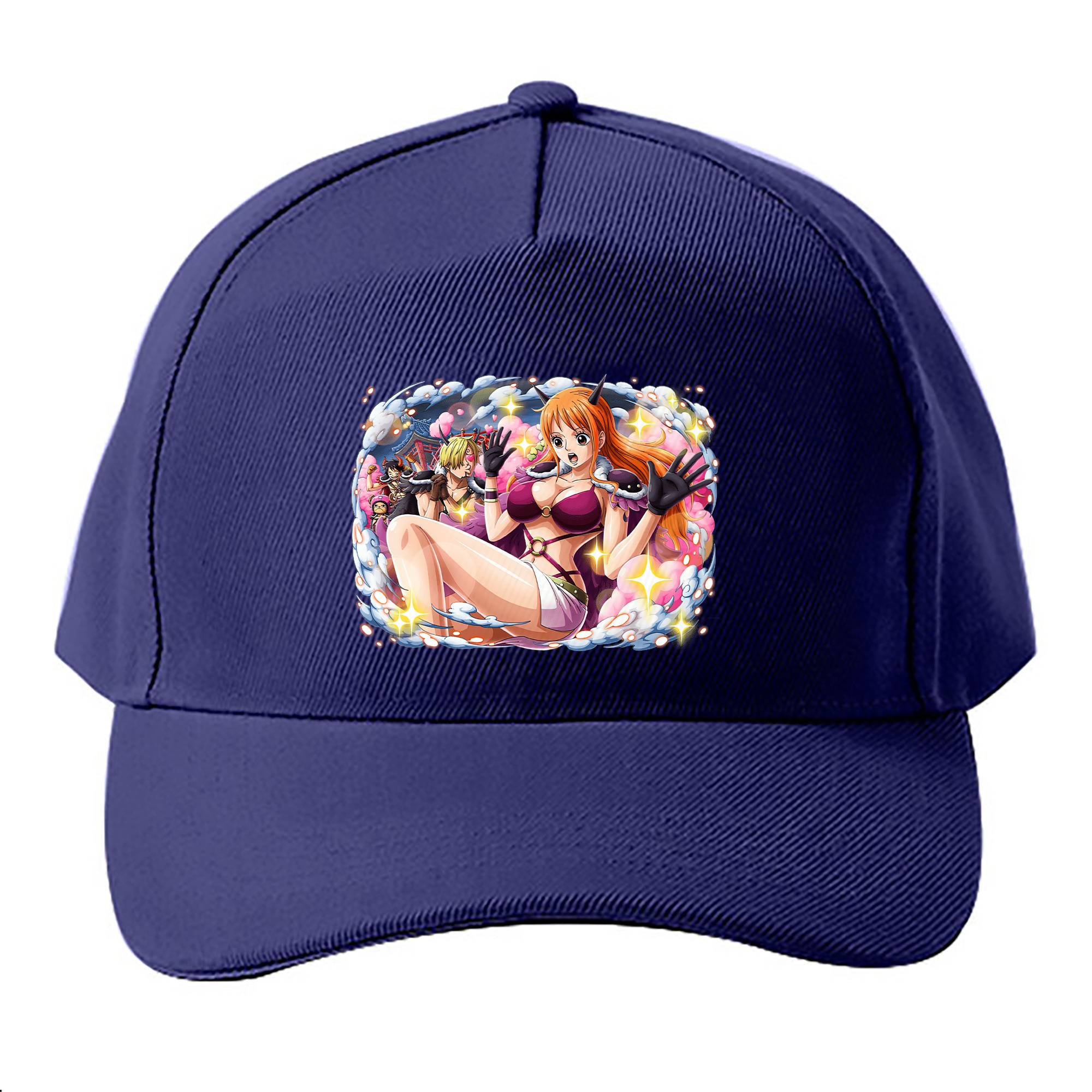 （画像用） ワンピース ナミ ONE PIECE Nami ベースボールキャップ 綿100％ 男女兼用 帽子 スポーツ