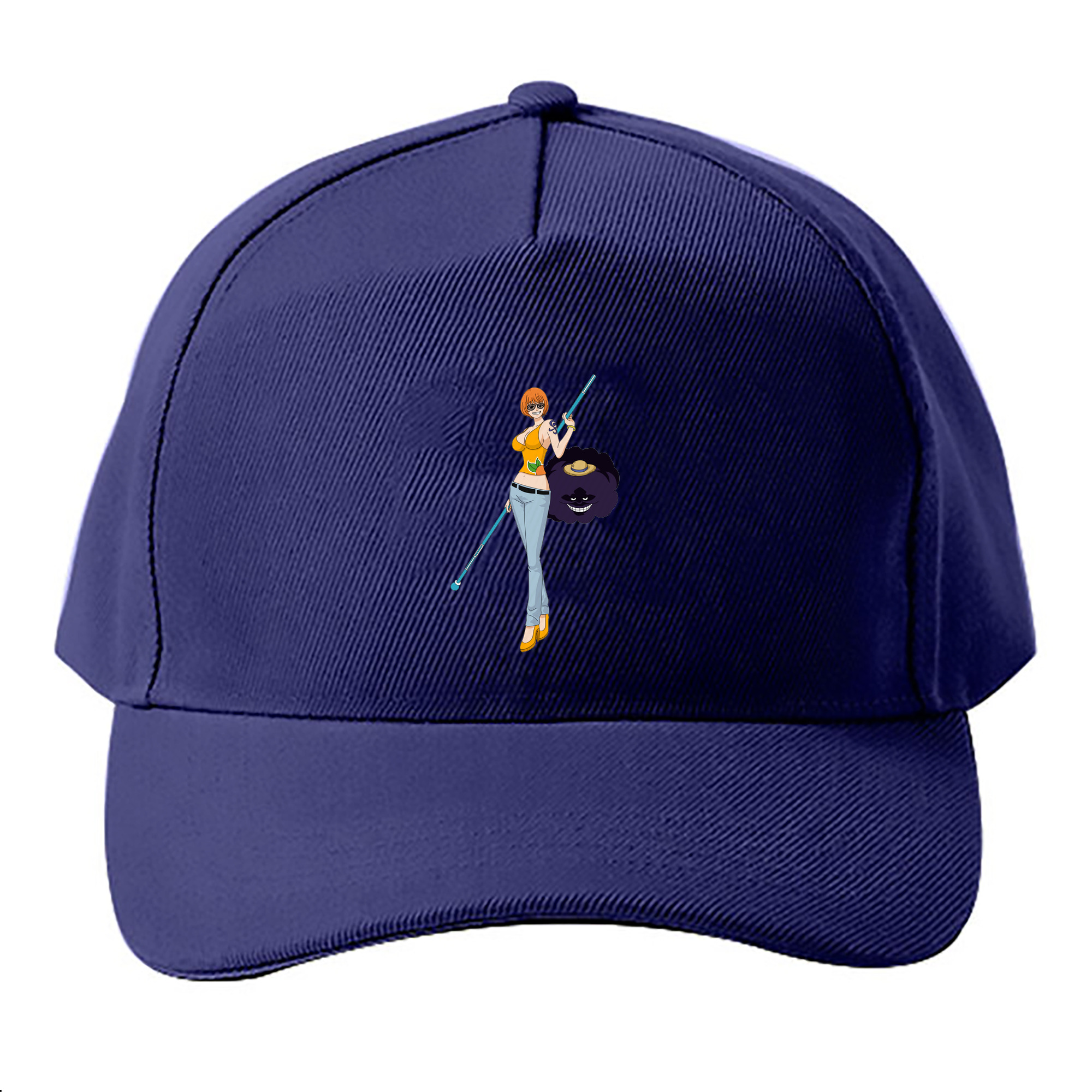 （画像用） ワンピース ナミ ONE PIECE Nami ベースボールキャップ 綿100％ 男女兼用 帽子 スポーツ