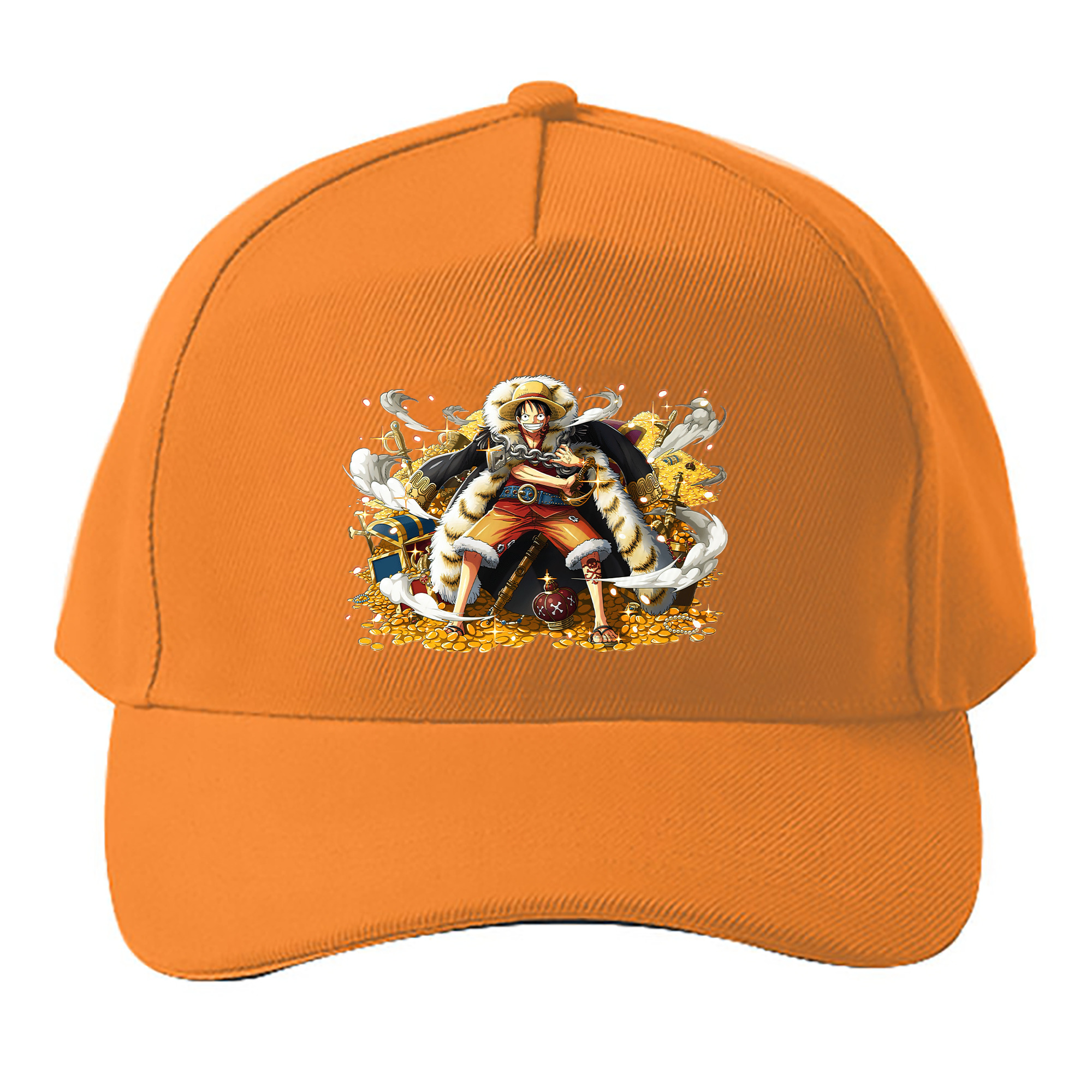 （画像用） ワンピース モンキー・D・ルフィ ONE PIECE Monkey D. Luffy ベースボールキャップ 綿100％ 男女兼用 帽子 スポーツ