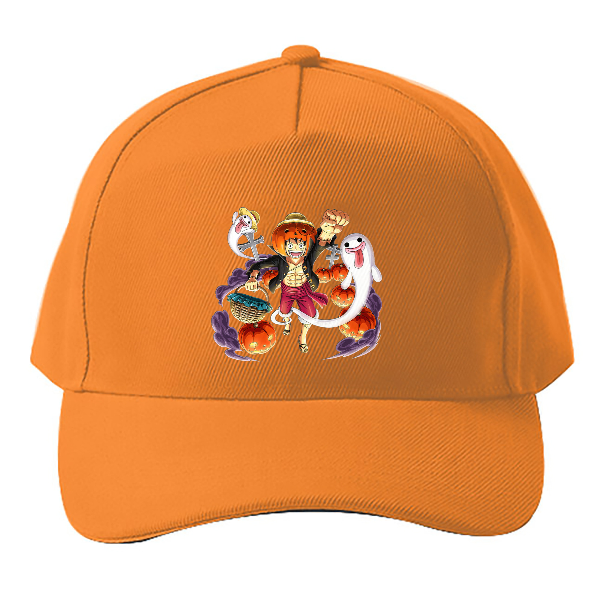 （画像用） ワンピース モンキー・D・ルフィ ONE PIECE Monkey D. Luffy ベースボールキャップ 綿100％ 男女兼用 帽子 スポーツ