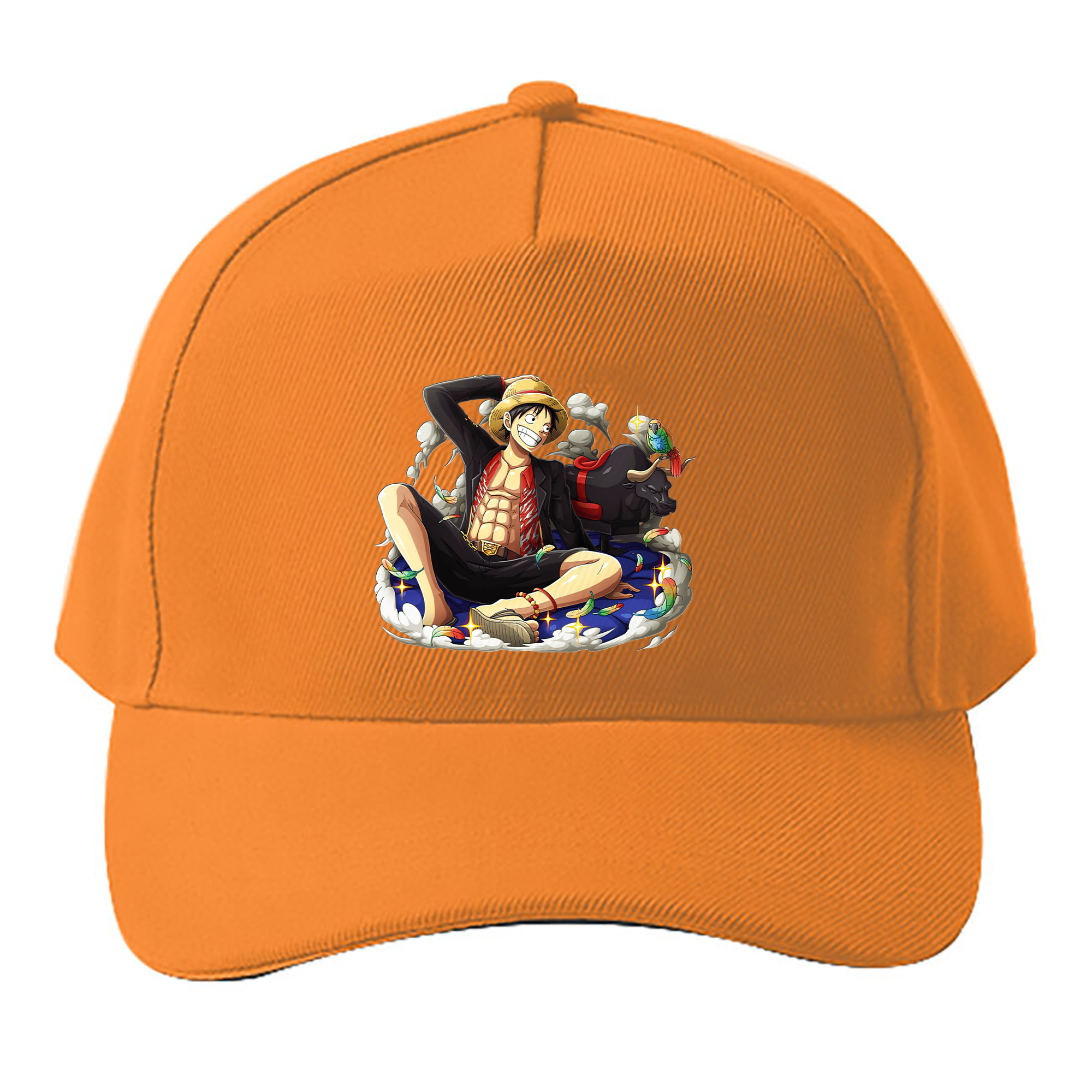 （画像用） ワンピース モンキー・D・ルフィ ONE PIECE Monkey D. Luffy ベースボールキャップ 綿100％ 男女兼用 帽子 スポーツ