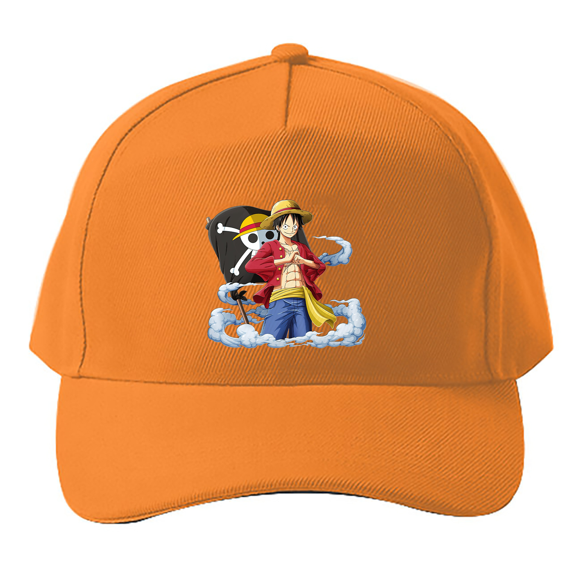 （画像用） ワンピース モンキー・D・ルフィ ONE PIECE Monkey D. Luffy ベースボールキャップ 綿100％ 男女兼用 帽子 スポーツ