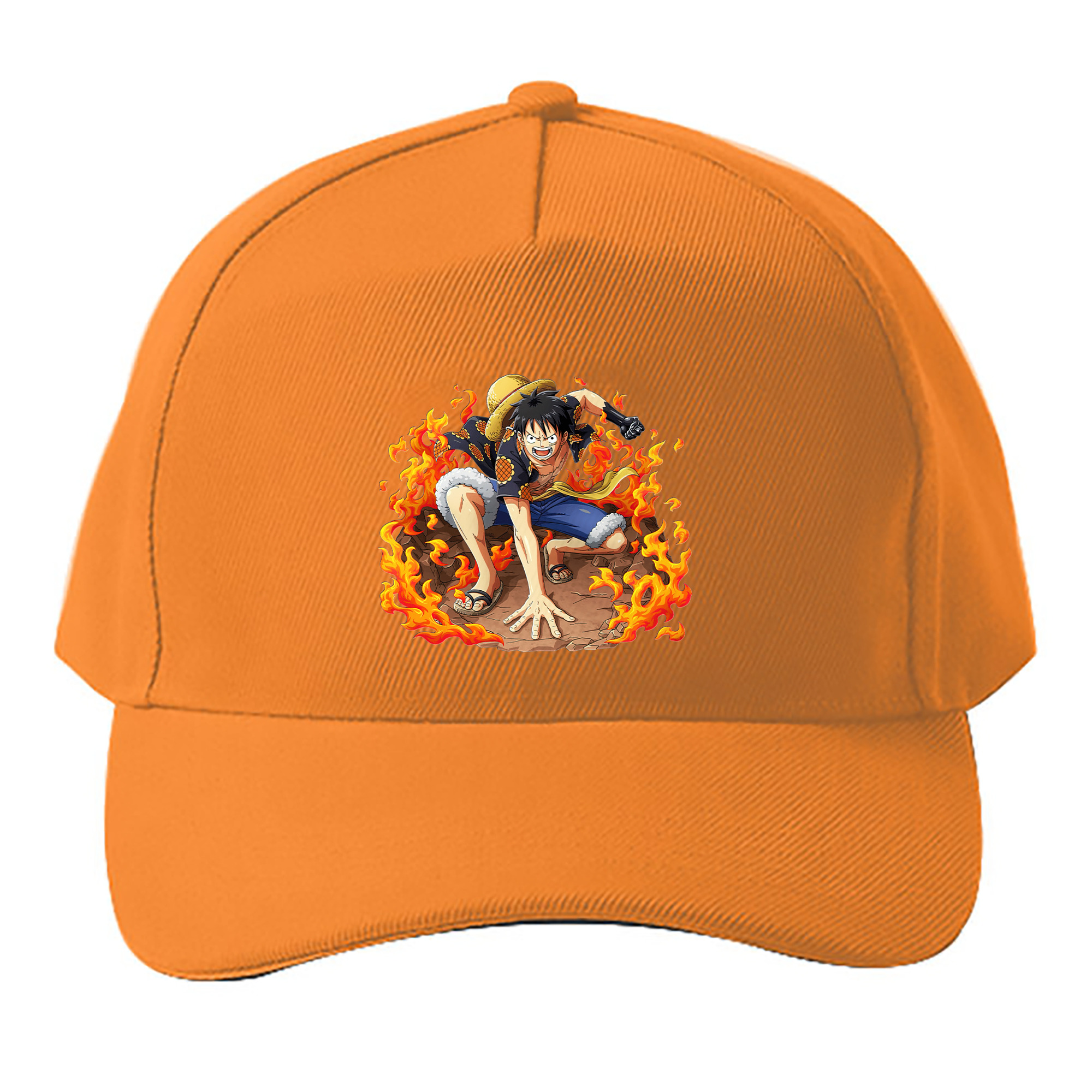 （画像用） ワンピース モンキー・D・ルフィ ONE PIECE Monkey D. Luffy ベースボールキャップ 綿100％ 男女兼用 帽子 スポーツ