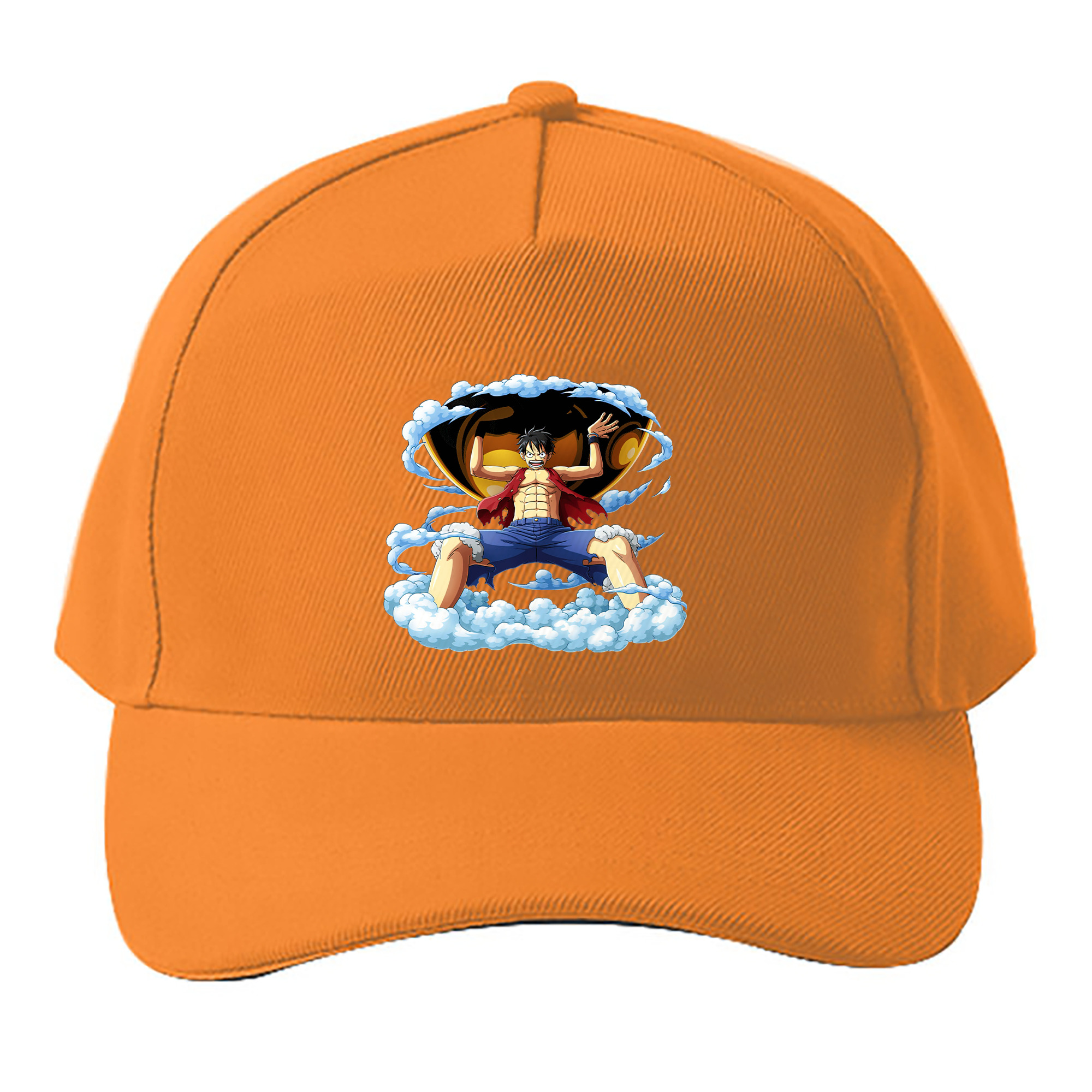 （画像用） ワンピース モンキー・D・ルフィ ONE PIECE Monkey D. Luffy ベースボールキャップ 綿100％ 男女兼用 帽子 スポーツ