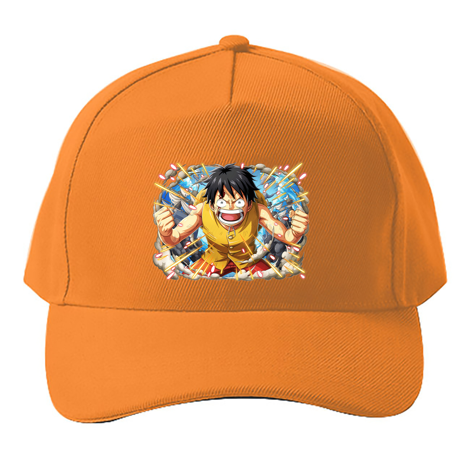 ワンピース モンキー・D・ルフィ ONE PIECE Monkey D. Luffy ベースボールキャップ 綿100％ 男女兼用 帽子 スポーツ