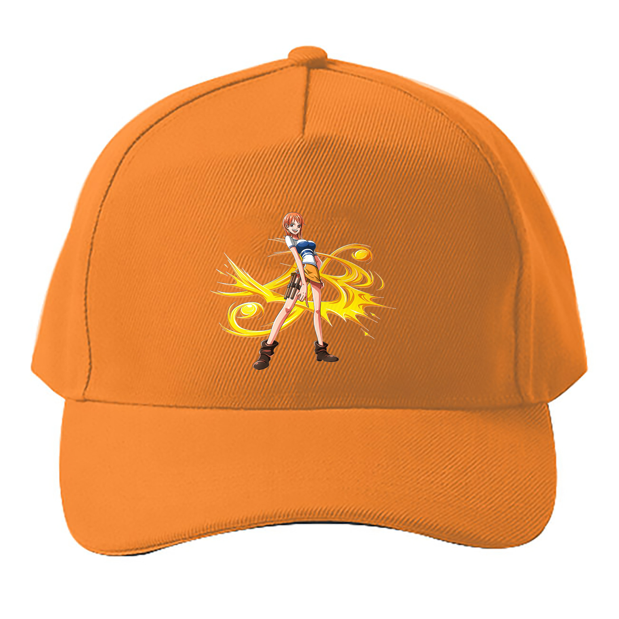 （画像用） ワンピース ナミ ONE PIECE Nami ベースボールキャップ 綿100％ 男女兼用 帽子 スポーツ